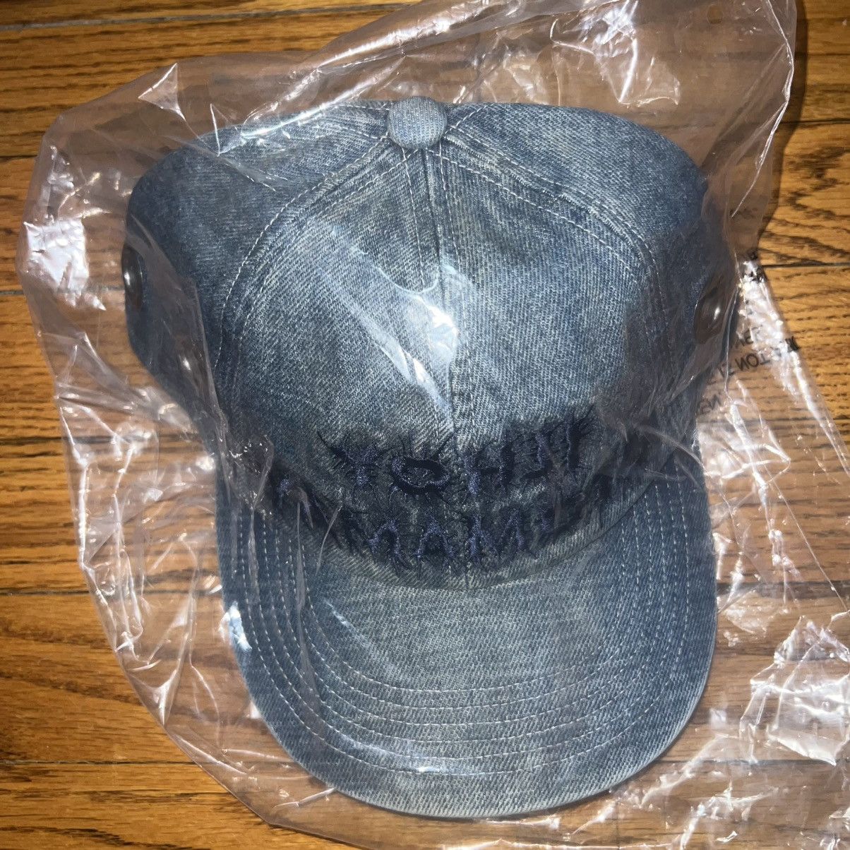 Supreme Y's by Yohji Yamamoto Grommet 6-Panel Hat Blue OS