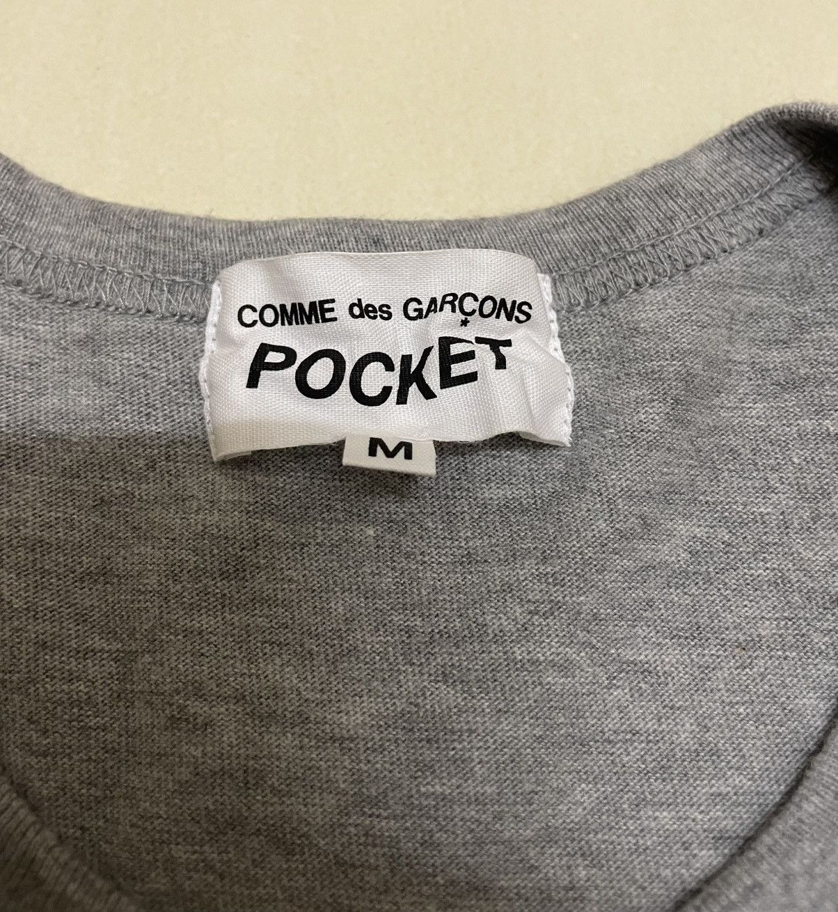 Comme des Garcons AD2012 Comme Des Garcons Pocket - Print / Ghost Pocket Tee Size US S / EU 44-46 / 1 - 5 Thumbnail