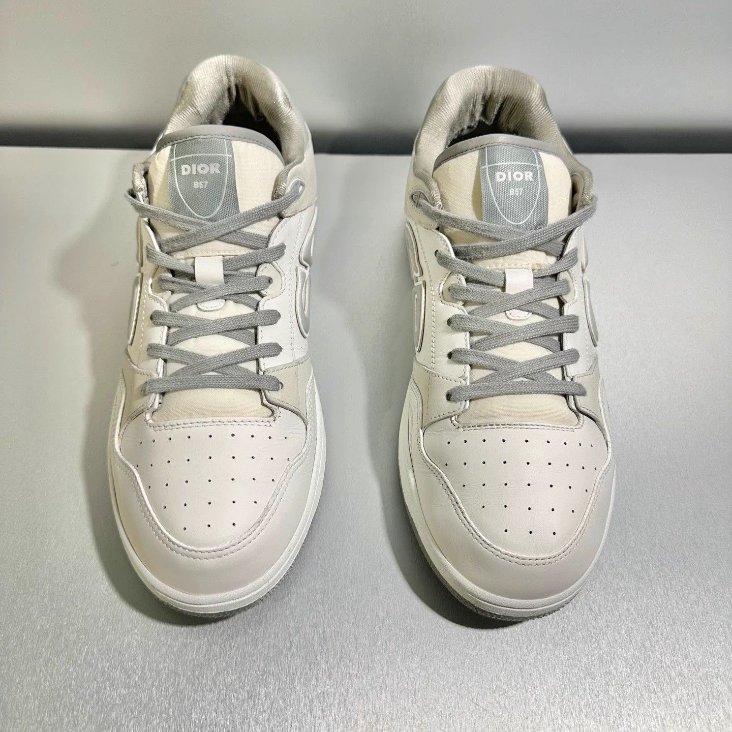 Dior Dior B57 Gray/White Sneakers 45 Size US 12 / EU 45 - 2 Thumbnail
