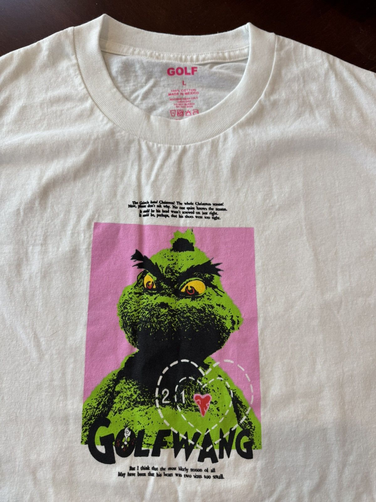 Golf Wang Grinch Tee Size US L / EU 52-54 / 3 - 1 Thumbnail