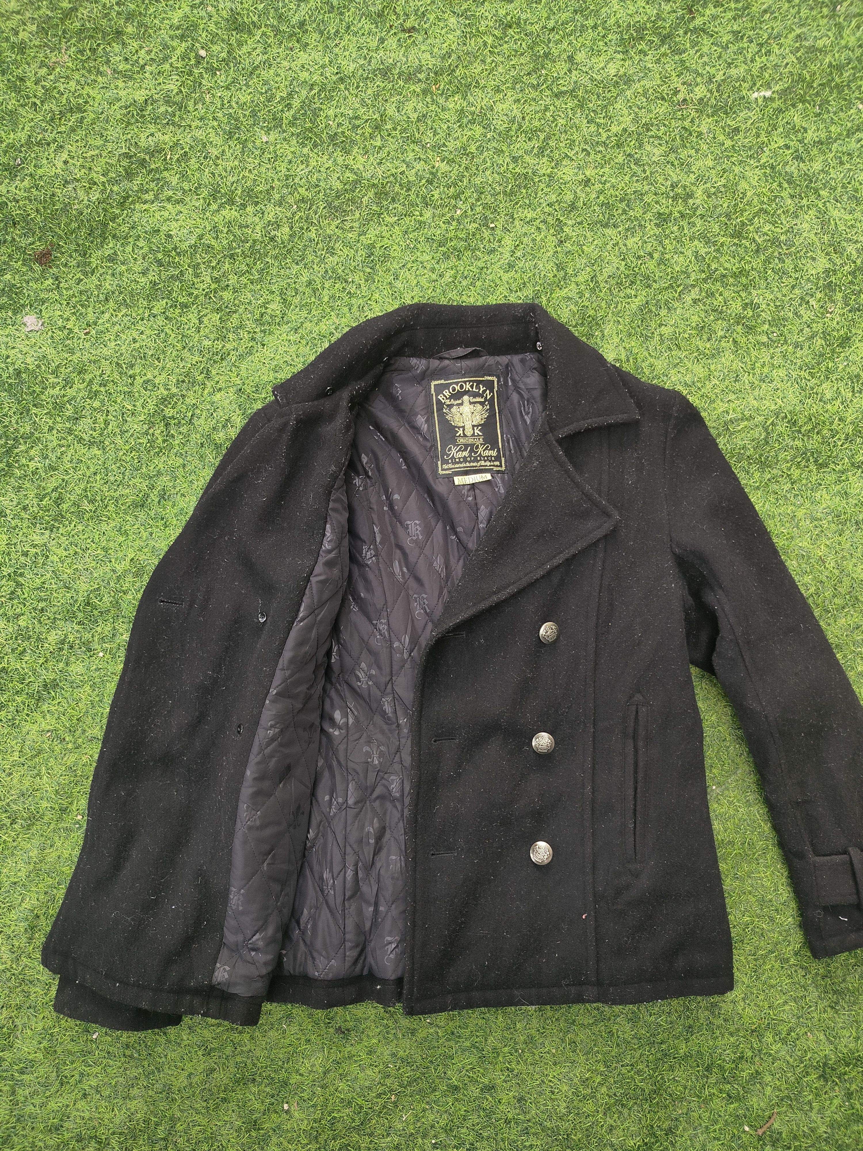 Brooklyn Clothing KARL KANI WOOL COAT Size US M / EU 48-50 / 2 - 8 Thumbnail
