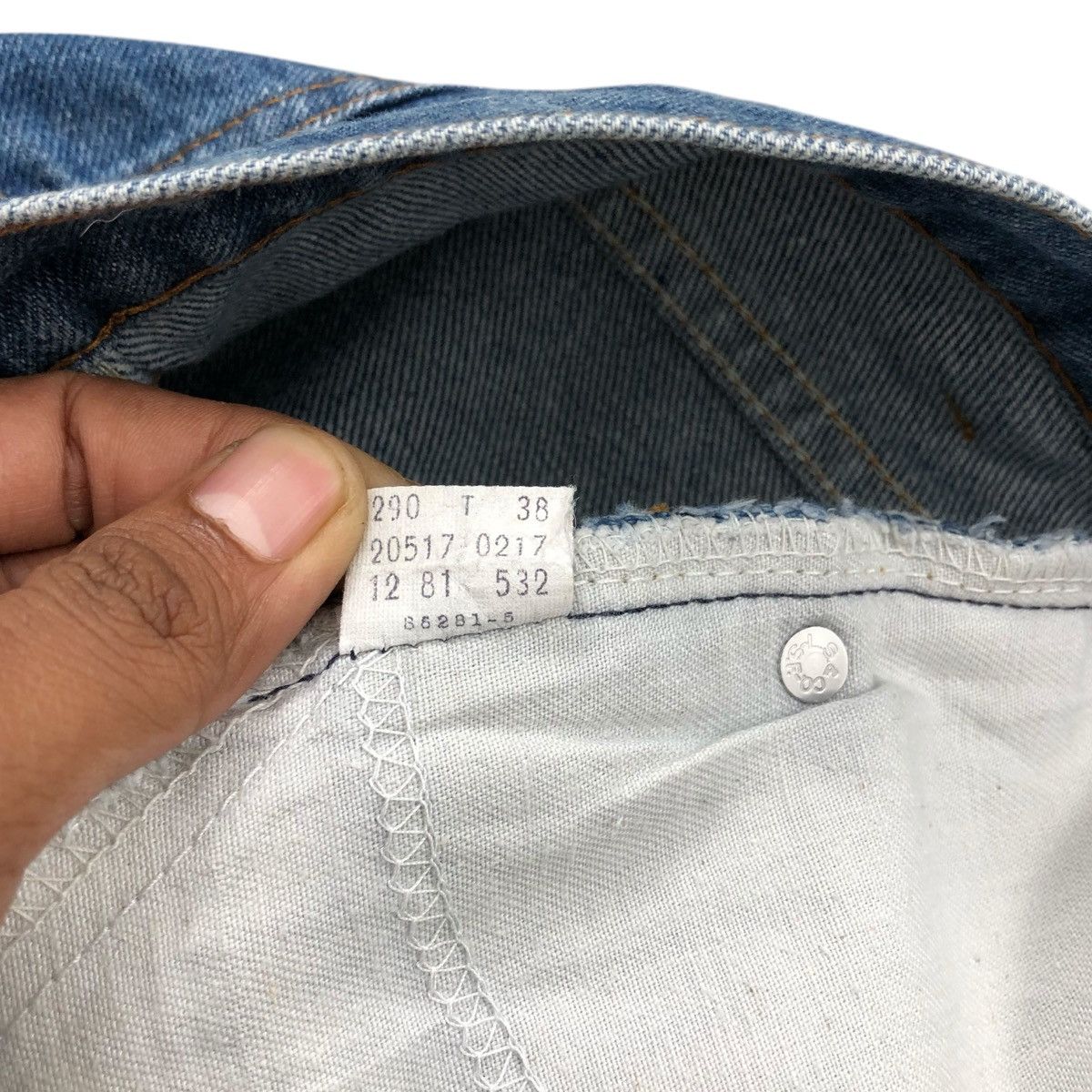 Levi's × Levi's Vintage Clothing × Vintage Vintage 80s Levis 517 Orange Tab #532 Boot Cut Flared Jeans Size US 28 / EU 44 - 7 Thumbnail