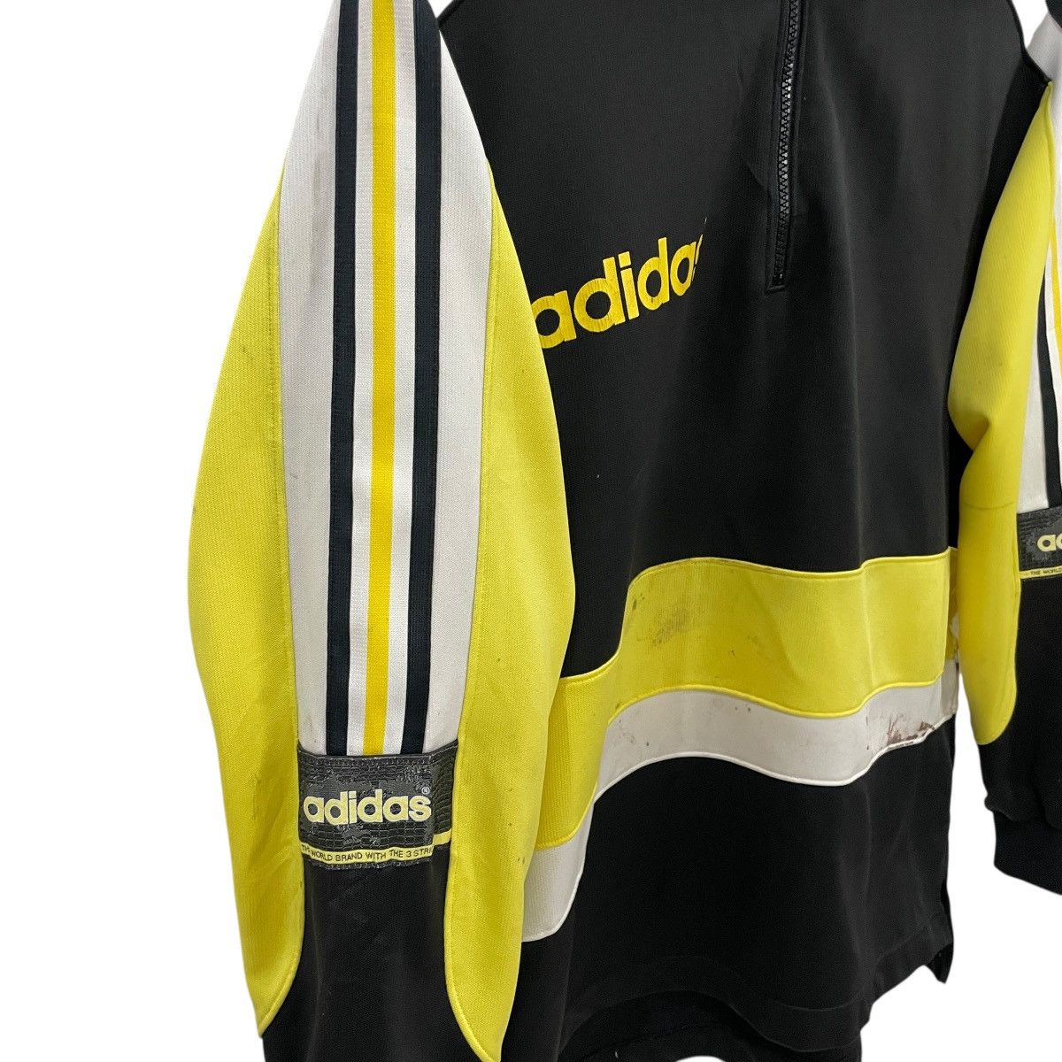 Adidas Vintage 90s Adidas Big Logo Distressed Jacket Size US L / EU 52-54 / 3 - 16 Thumbnail