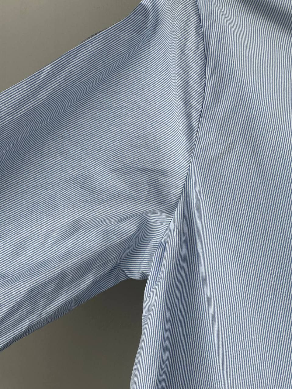 Armani Vintage Armani Jeans Striped Luxury Blue Shirt Size US S / EU 44-46 / 1 - 10 Thumbnail