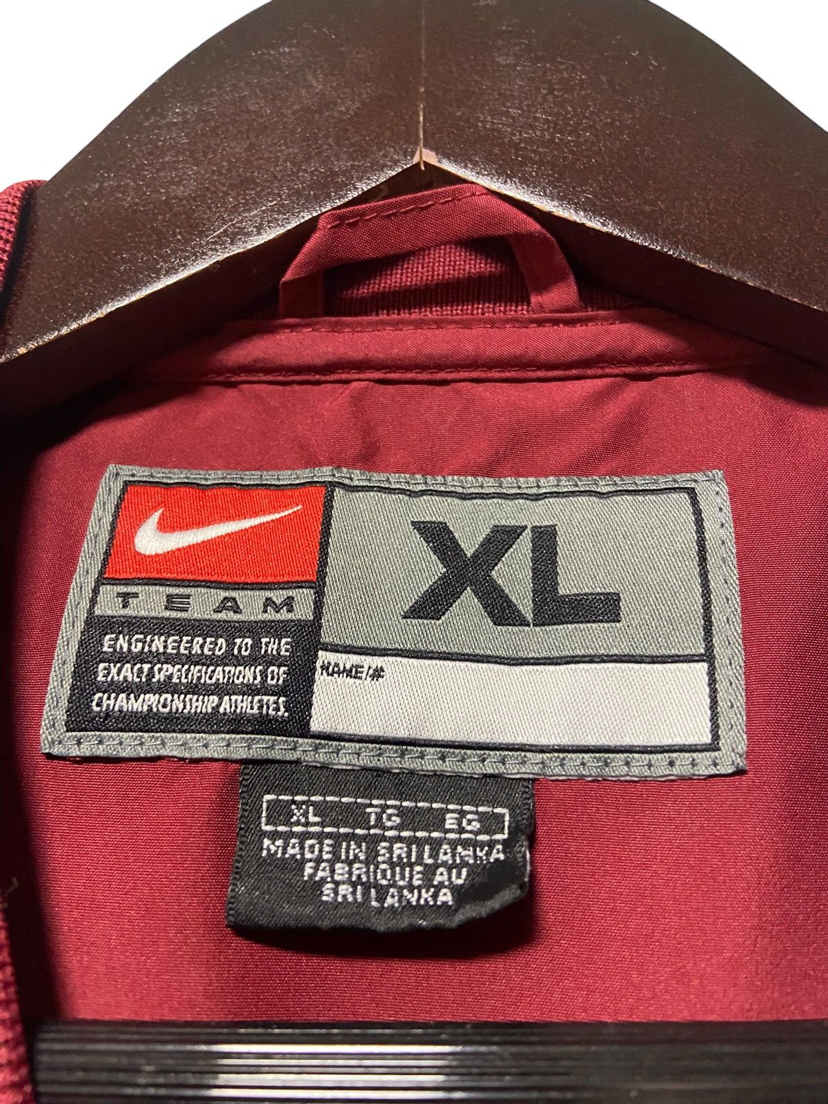 Nike VTG Florida State Jacket Mens XL FSU Nike Center Swoosh Size US XL / EU 56 / 4 - 7 Thumbnail