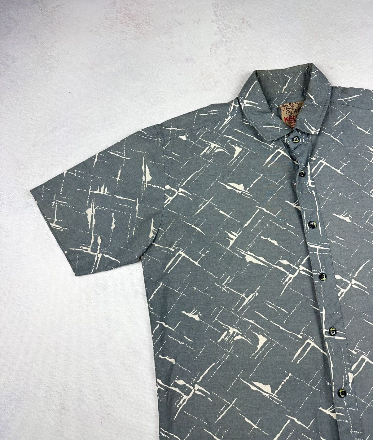 Kenzo Japanese Crazy Shirt Kenzo Vintage Luxury Designer LGB Style Size US S / EU 44-46 / 1 - 2 Thumbnail
