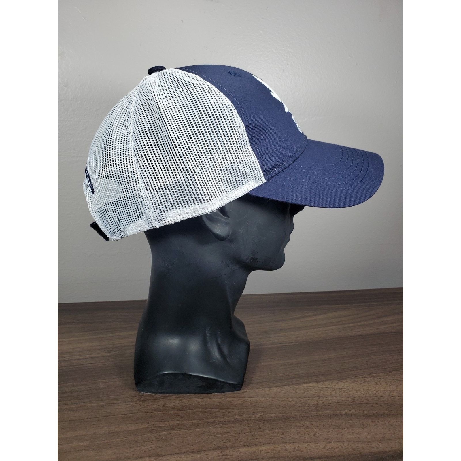 Port Authority Delta Waterfowl Trucker Hat Mesh Cap Navy Blue Duck Hunting Size ONE SIZE - 6 Thumbnail