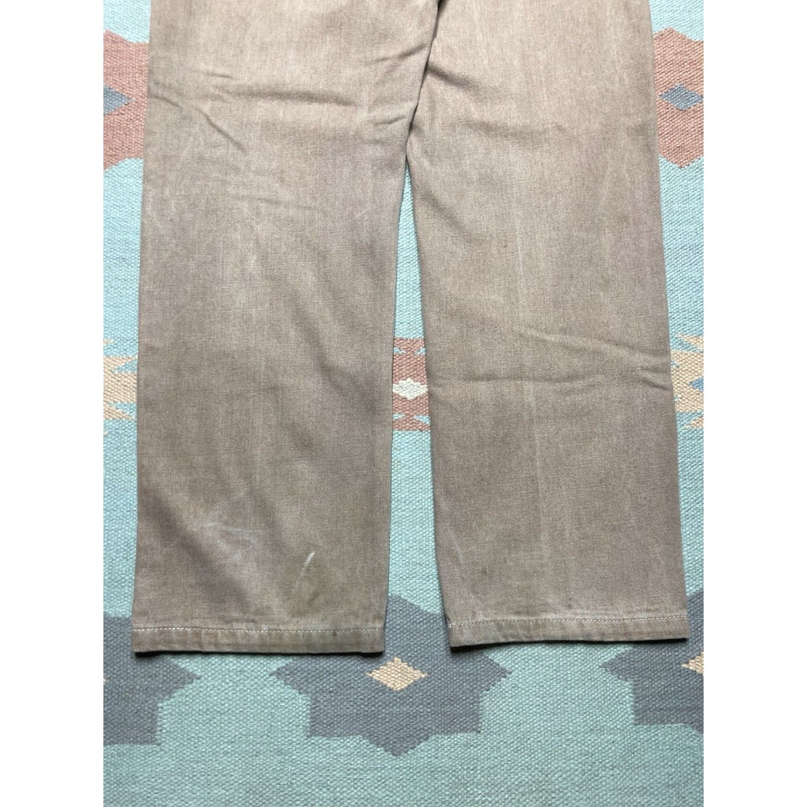 Vintage VINTAGE Godbody Jeans Hip Hop Wide-Leg Baggy 34x31 Mens Brown 90s or 2000s Skater Ships Pipes? Size US 34 / EU 50 - 2 Thumbnail