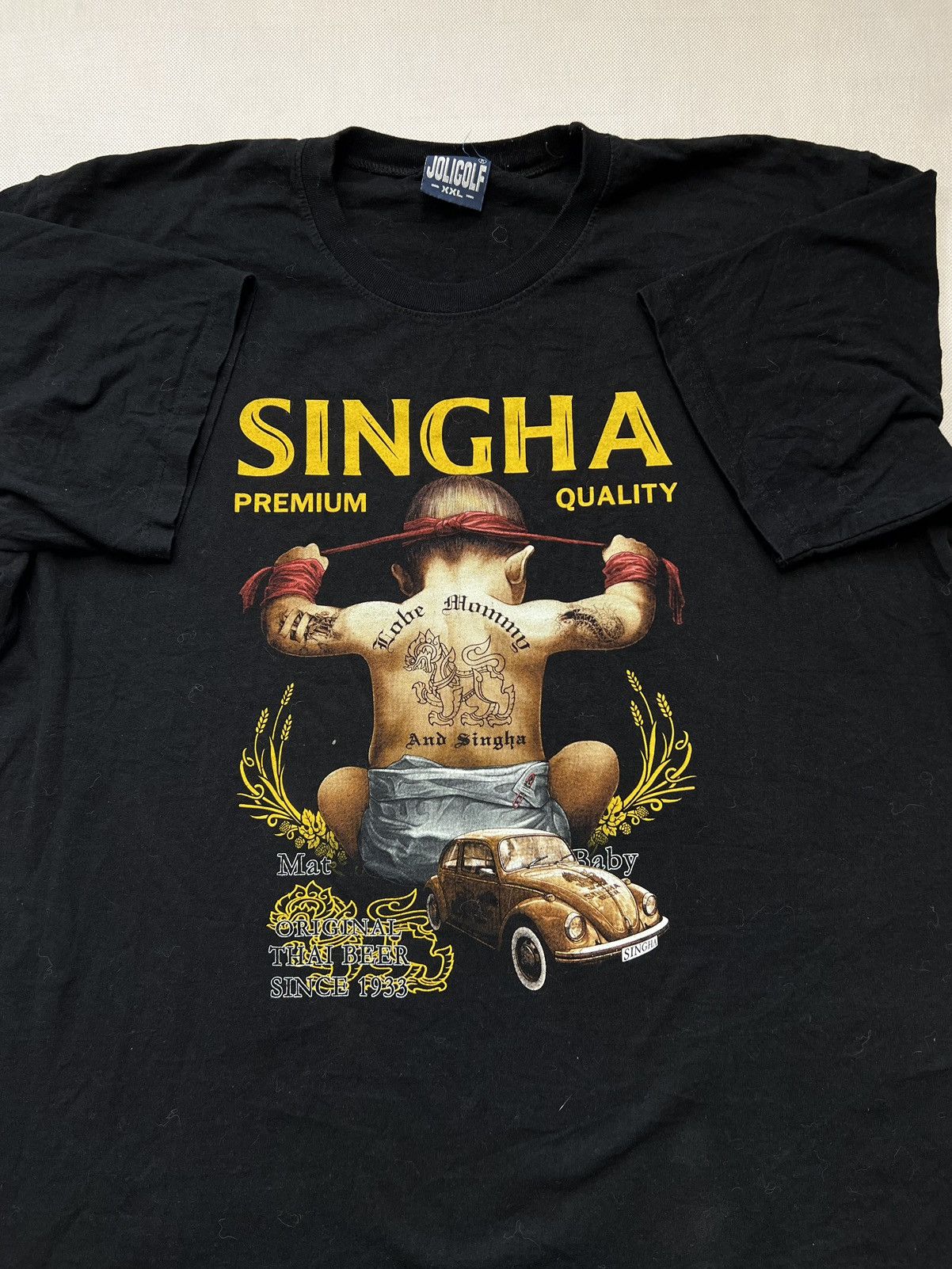 Band Tees × Vintage Tshirt Singha Muay Thai Baby vintage since 1933 Size US XXL / EU 58 / 5 - 2 Thumbnail