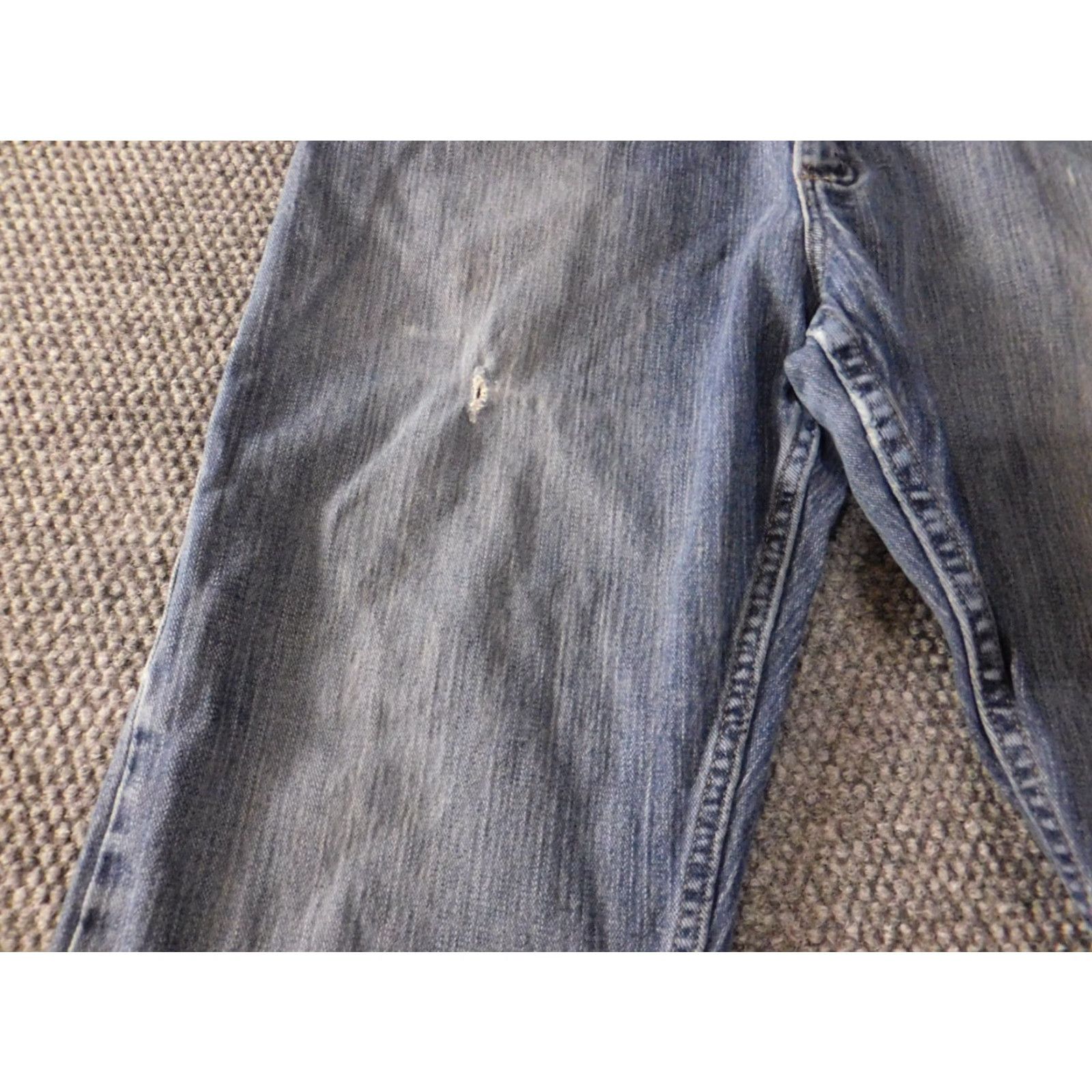 Wrangler Wrangler Jeans 32x28 Blue Straight Classic Denim Western Mens Size US 32 / EU 48 - 2 Thumbnail