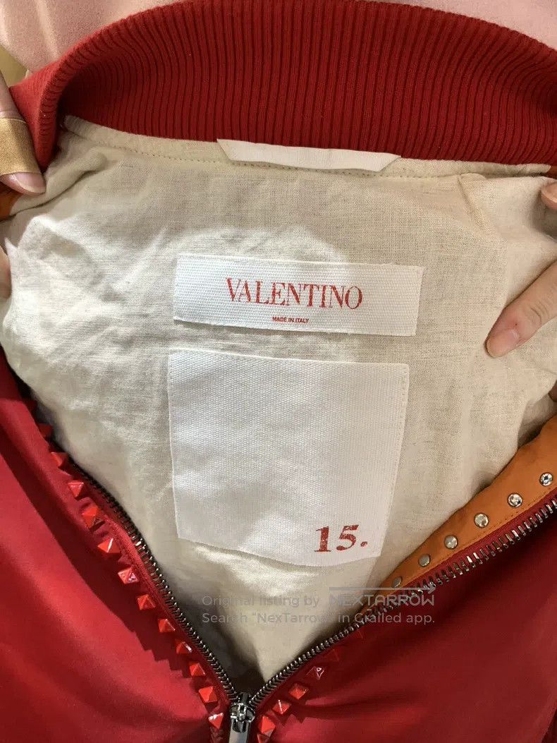 Valentino Valentino Willow studded jacket Size US L / EU 52-54 / 3 - 3 Thumbnail