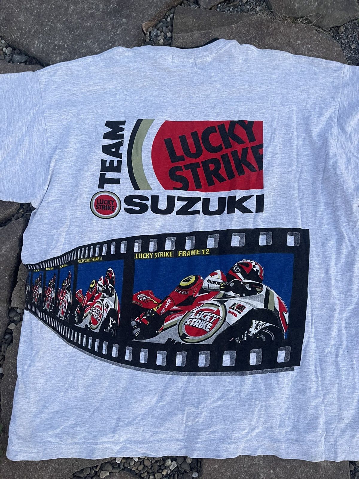 Grailed × Vintage 90’s Suzuki Lucky Strike Vintage Moto Racing T-shirt tee Size US XL / EU 56 / 4 - 12 Thumbnail
