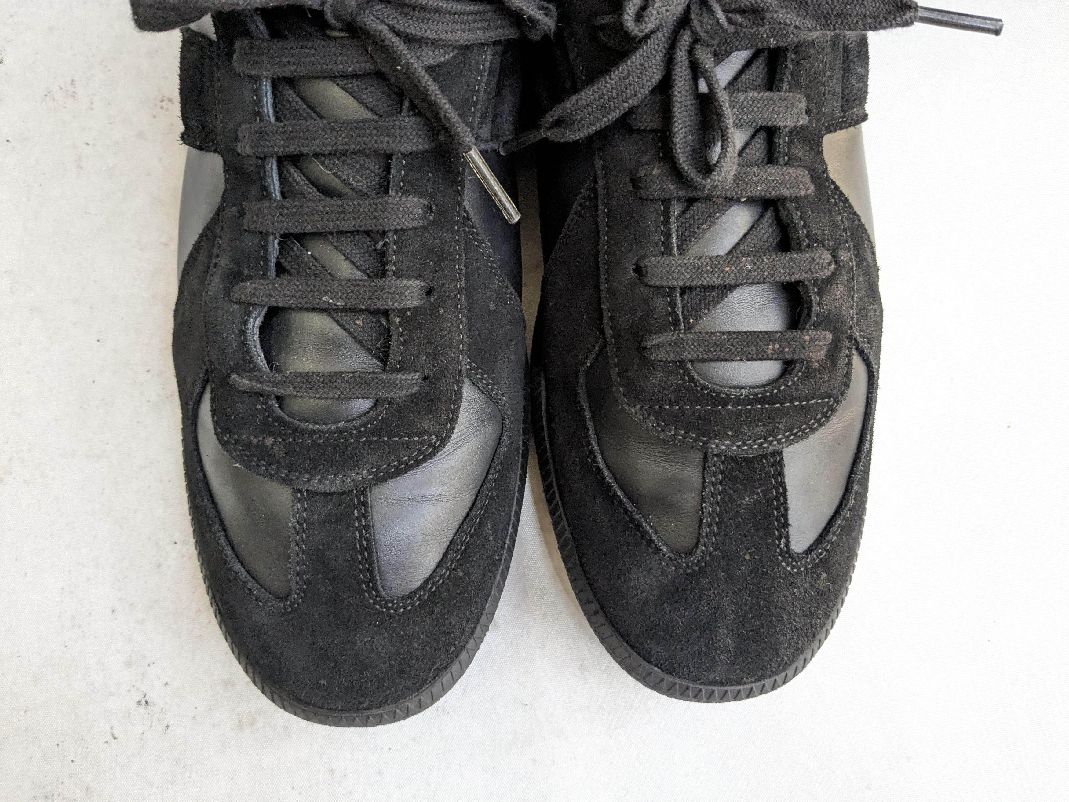 Maison Margiela Maison Margiela GAT Replica Black 12 45 Low Tops Size US 12 / EU 45 - 3 Thumbnail