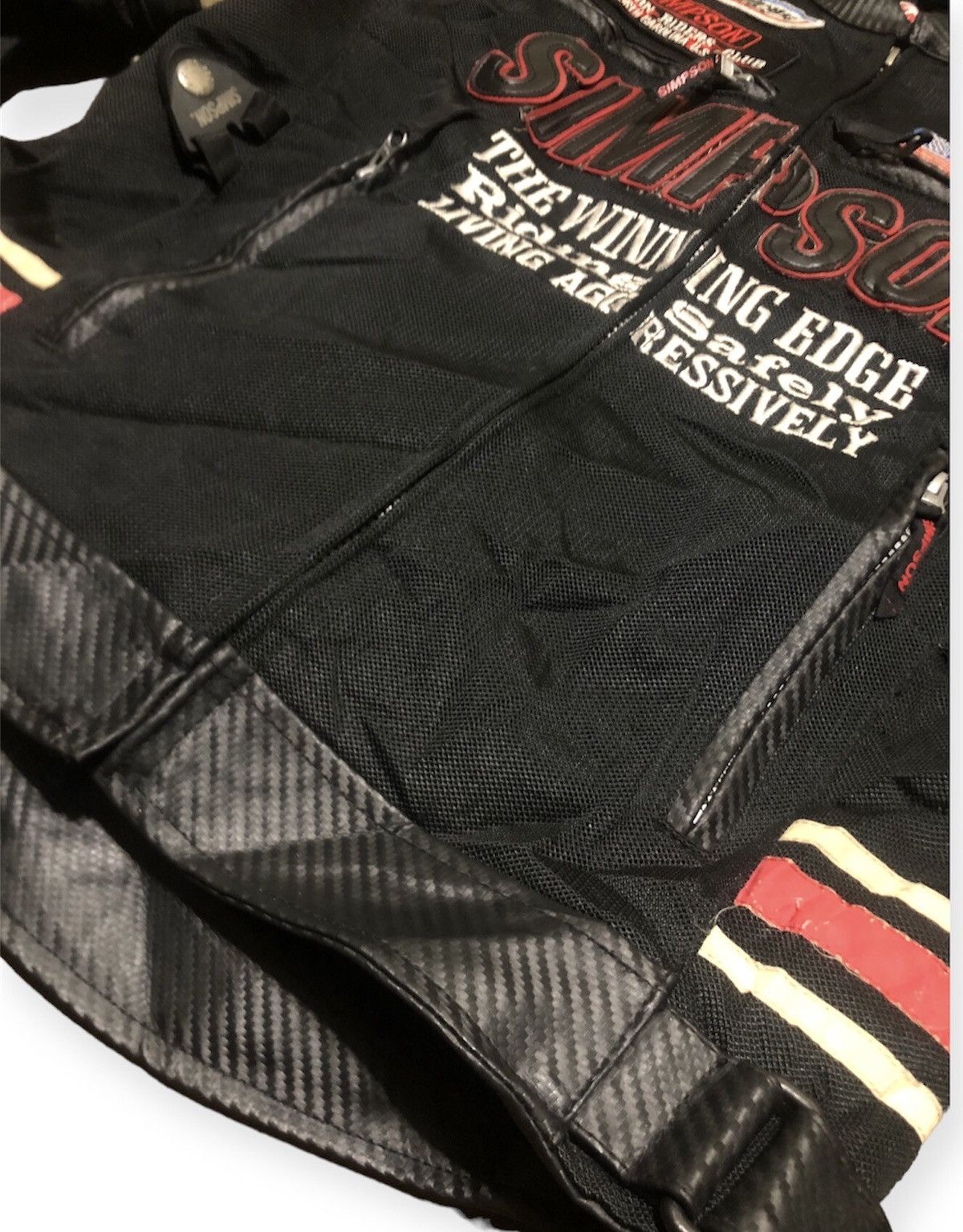 Vintage Vintage Simpson Carbon Fiber racing jacket Size US M / EU 48-50 / 2 - 11 Thumbnail
