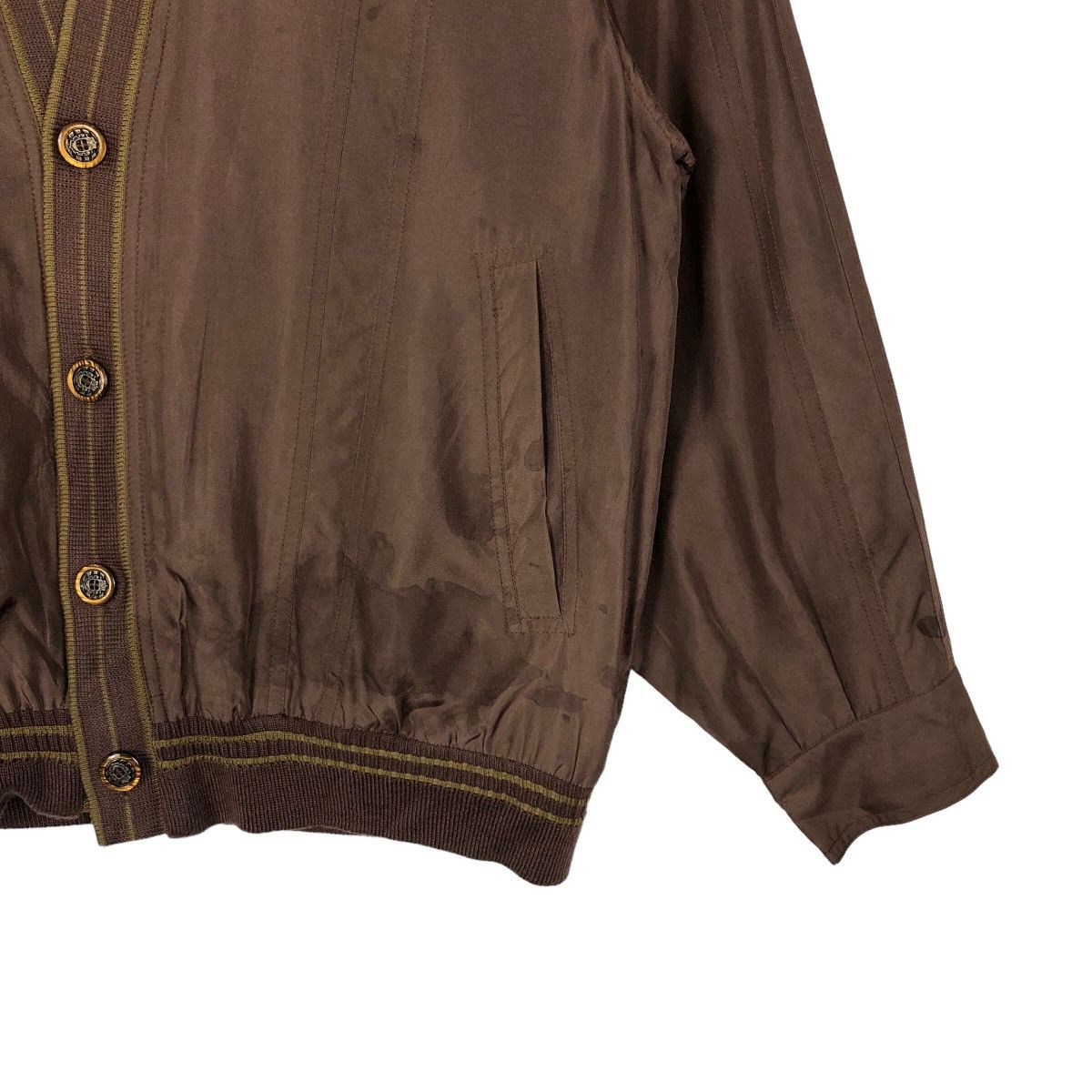 Japanese Brand 🔥90’s Vintage Cardigan Bomber Jacket Paola Rufola Size US M / EU 48-50 / 2 - 6 Thumbnail