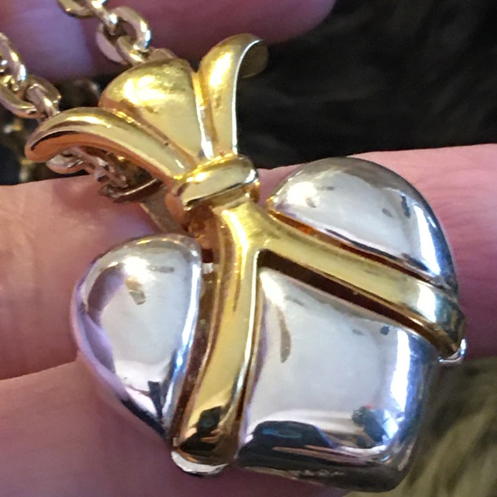 Jewelry Gold and silver tone crowned heart jewelry set Size ONE SIZE - 7 Thumbnail