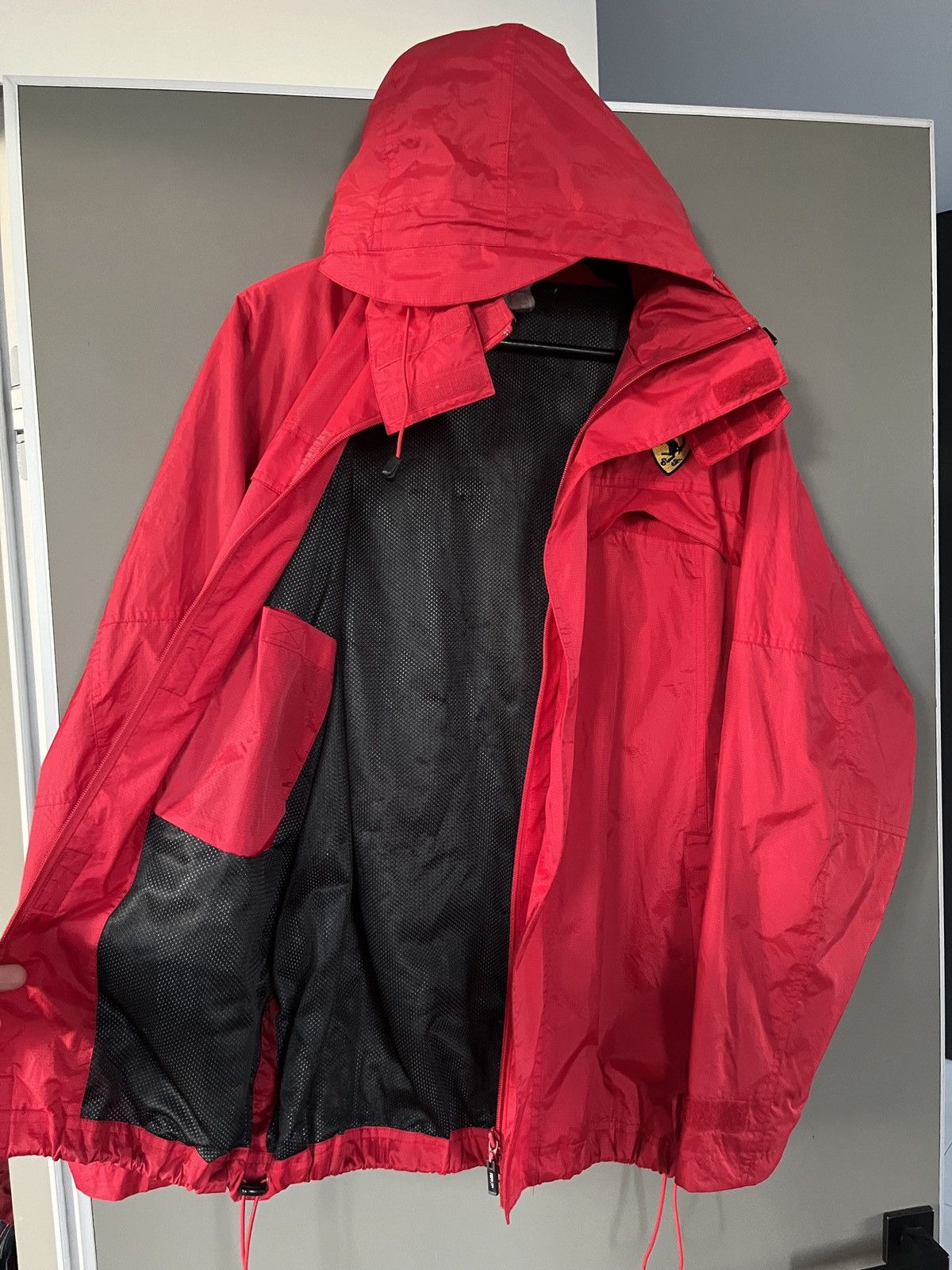 Ferrari Ferrari Official Red Parka Windbreaker Jacket F1 Size US L / EU 52-54 / 3 - 13 Thumbnail