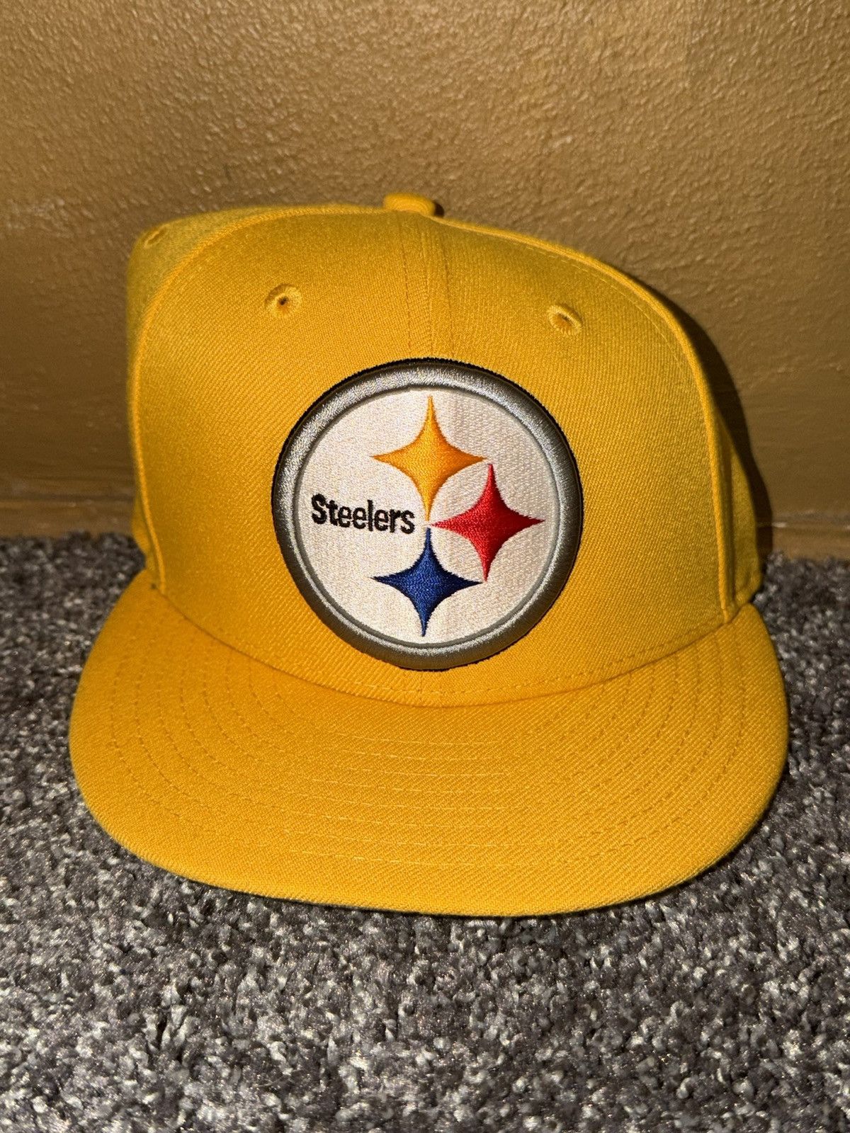 New Era New Era NFL Pittsburgh Steeler Hat Men’s Size 7,1/8 Used PO Size ONE SIZE - 1 Thumbnail