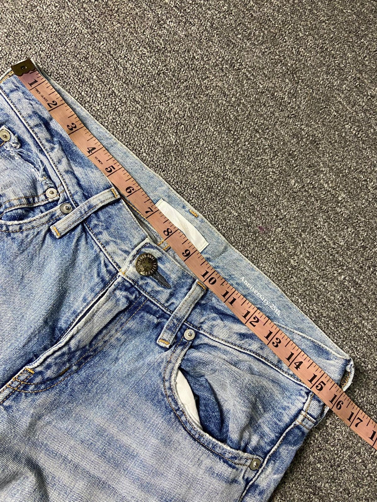 Japanese Brand × Seditionaries × Vintage RED CARD Brand Distressed Denim Jeans (131) Size US 31 - 8 Thumbnail