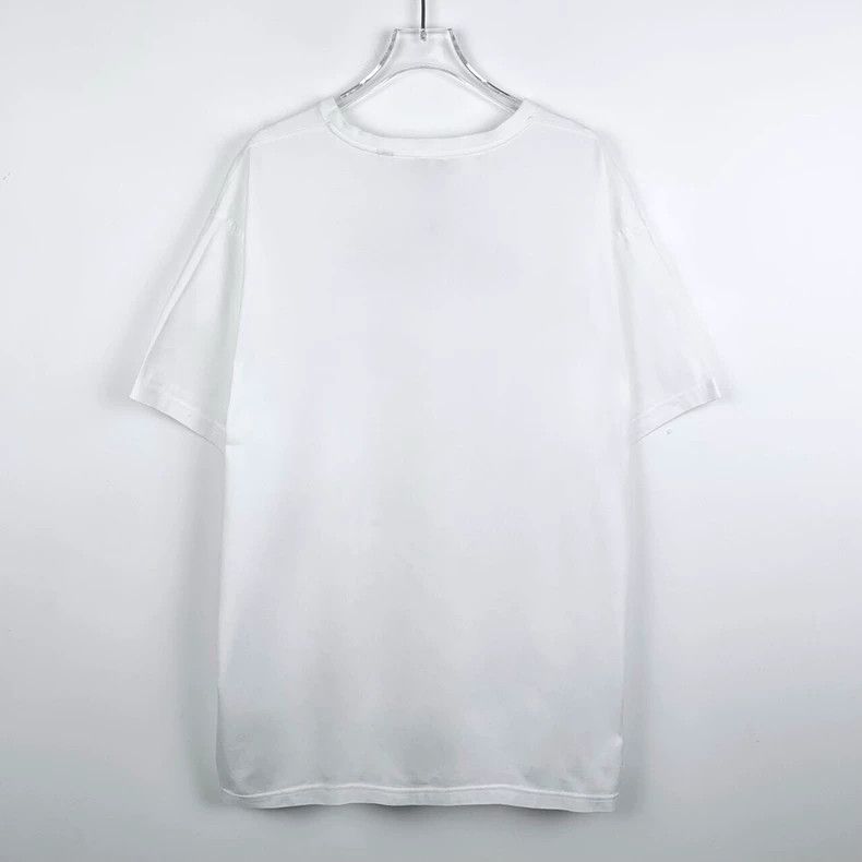 Balenciaga Balenciaga Logo monogrammed crewneck white cotton short sl Size XS / US 0-2 / IT 36-38 - 2 Thumbnail