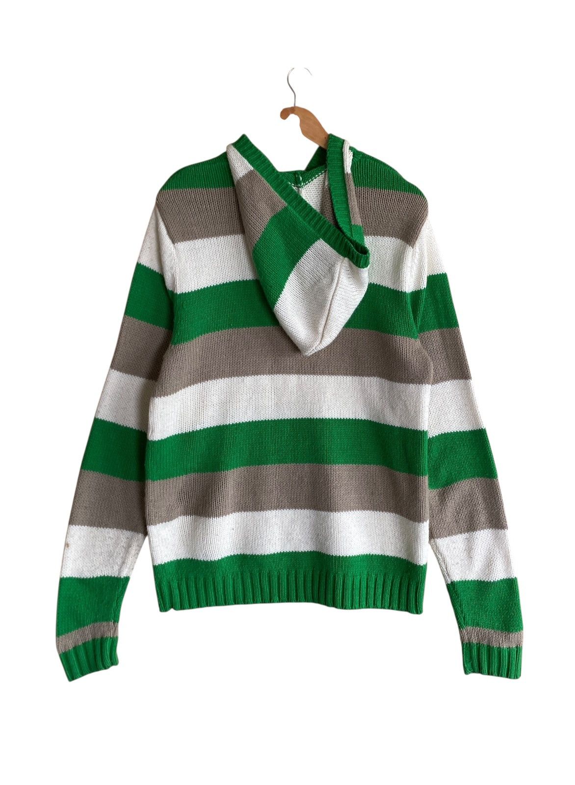 Quicksilver Vintage Brand Quiksilver Stripe Hoodie Knitwear 2000s Size US M / EU 48-50 / 2 - 2 Thumbnail