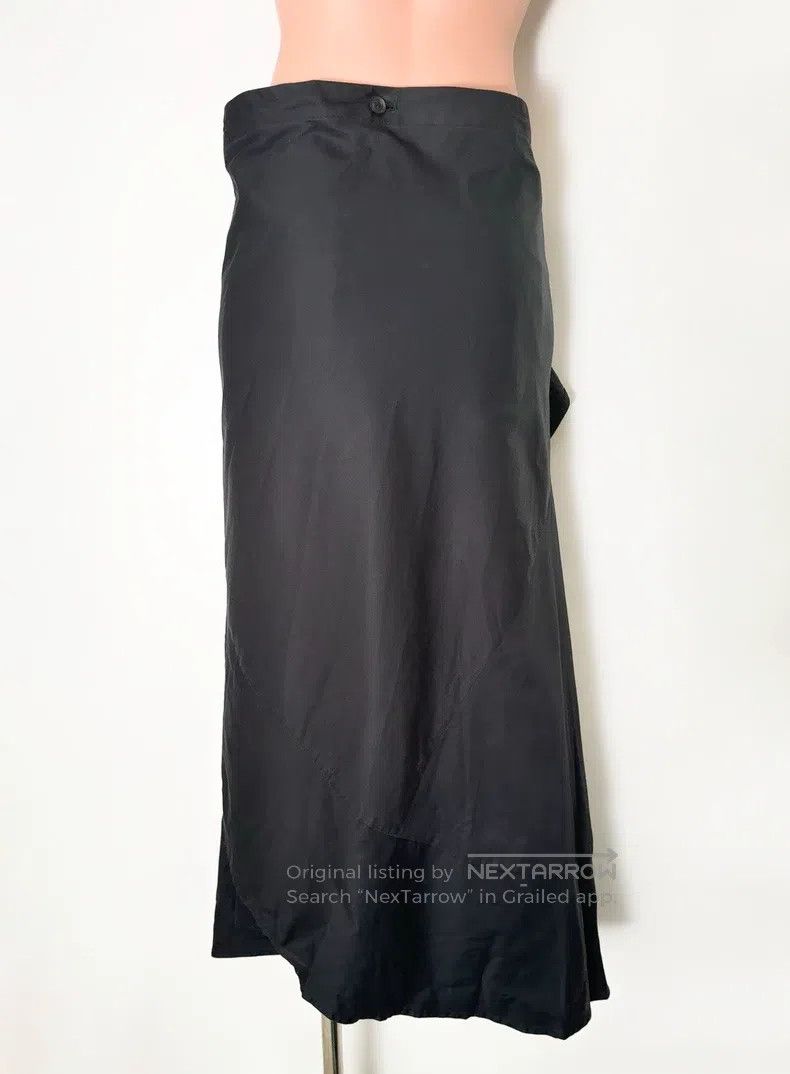 Yohji Yamamoto Yohji Yamamoto size 2 Deformed one-piece wrap skirt Size 24" / US 00 / IT 34 - 4 Thumbnail