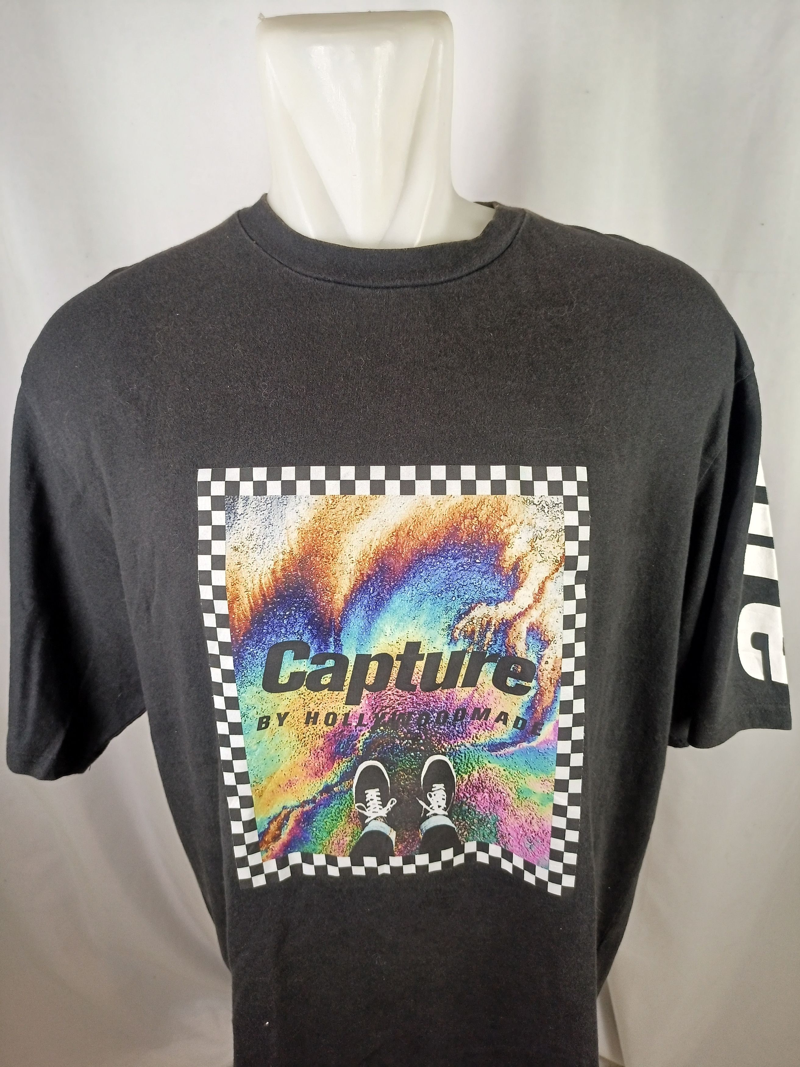 Japanese Brand CAPTURE BY HOLLYWOOD MADE Short Sleeve TShirt Size US L / EU 52-54 / 3 - 2 Thumbnail