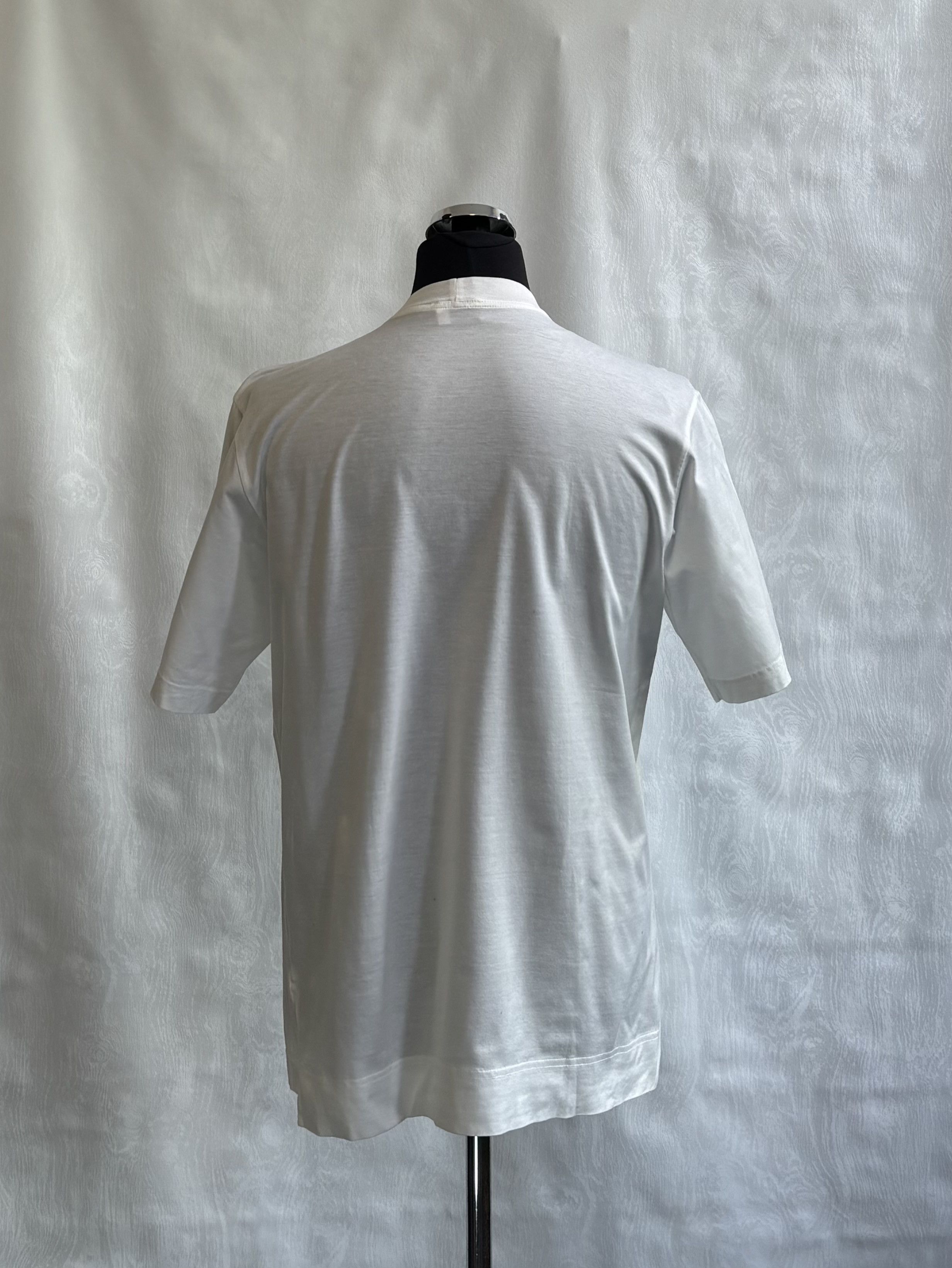 Pal Zileri Pal Zileri vintage White T-shirt Size. M Size US M / EU 48-50 / 2 - 2 Thumbnail