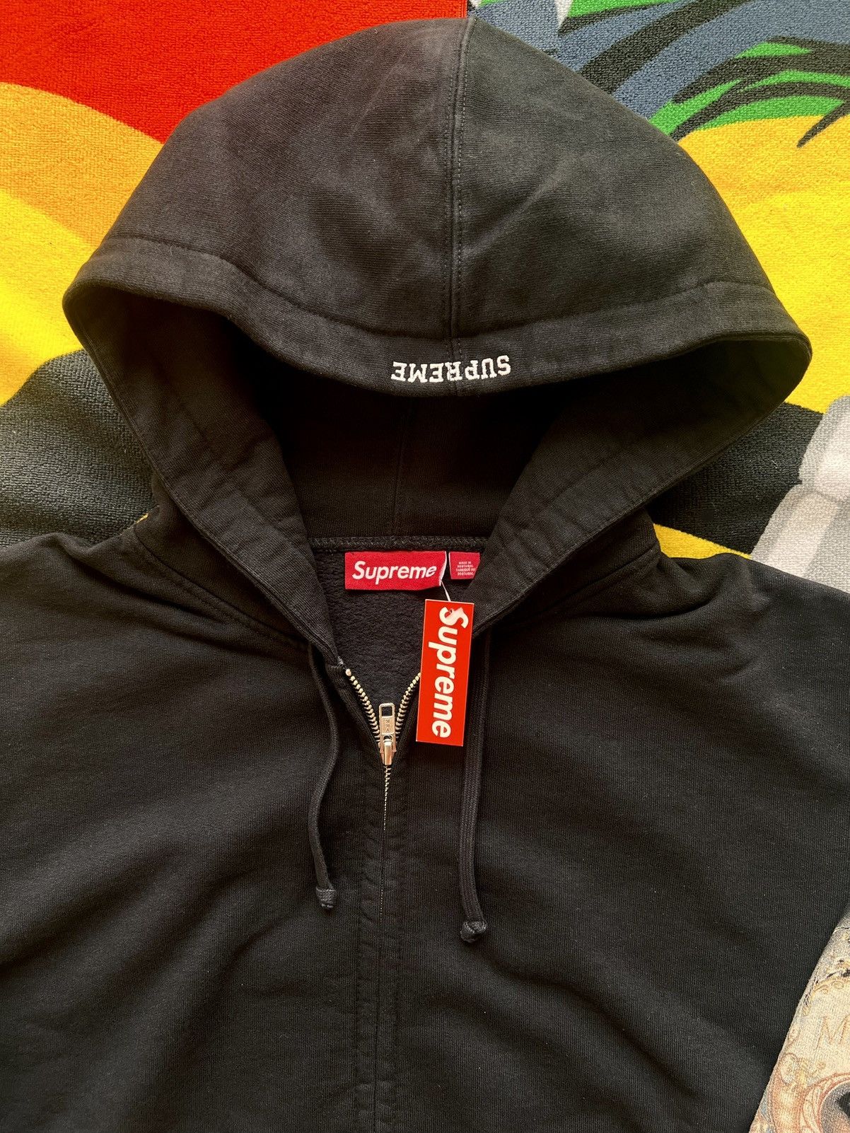 Supreme Supreme Michael Jackson Dangerous Zip Up Hooded Sweatshirt Size US XL / EU 56 / 4 - 15 Thumbnail