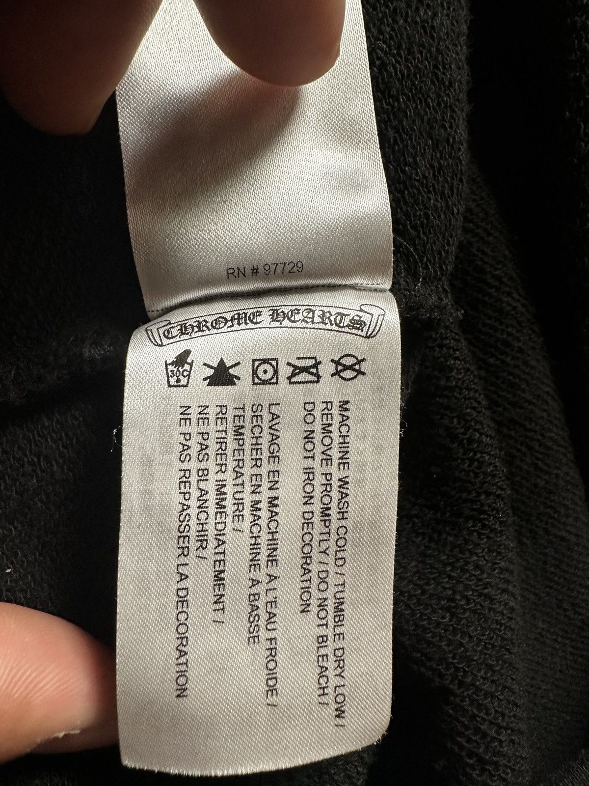 Chrome Hearts Chrome Hearts Matty Boy Stay Fast Hoodie Black Size US L / EU 52-54 / 3 - 10 Thumbnail