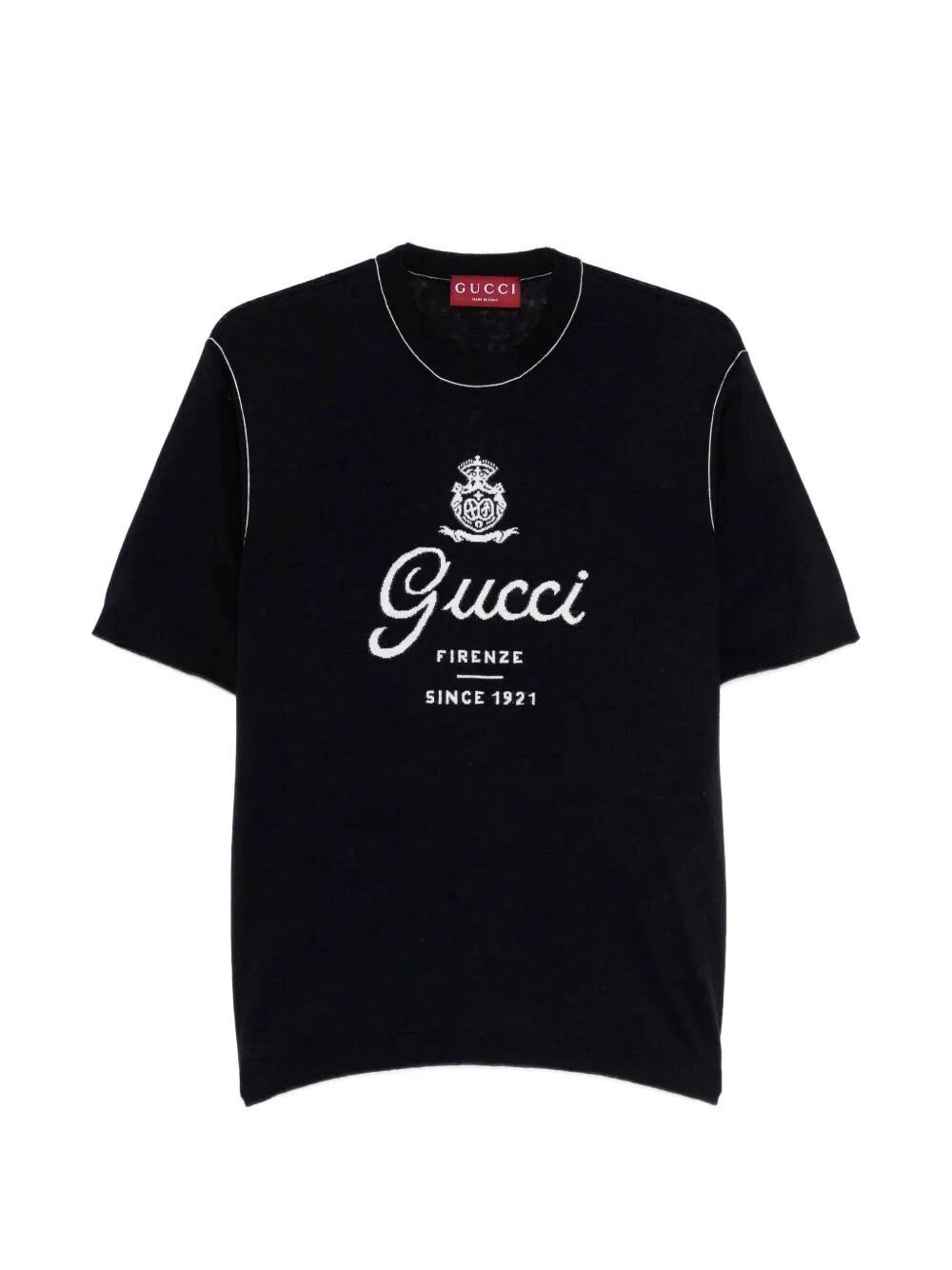 Gucci Short Sleeve Crew-Neck Sweater Size US XL / EU 56 / 4 - 1 Thumbnail