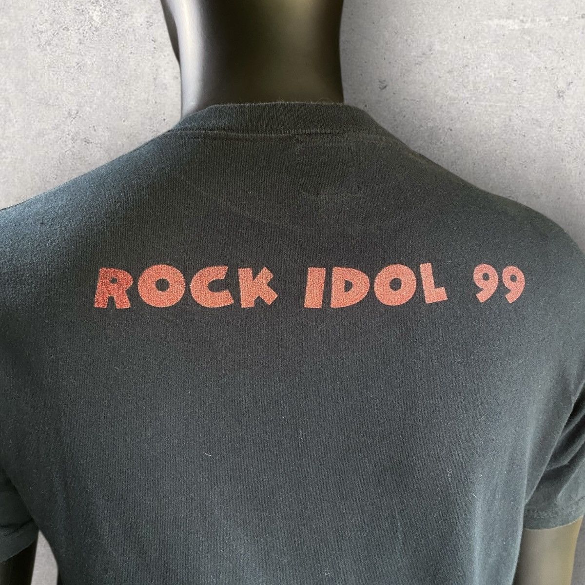 Number (N)ine Vintage 1999 Rock And Roll Red Glitter T Shirt Size US S / EU 44-46 / 1 - 4 Thumbnail