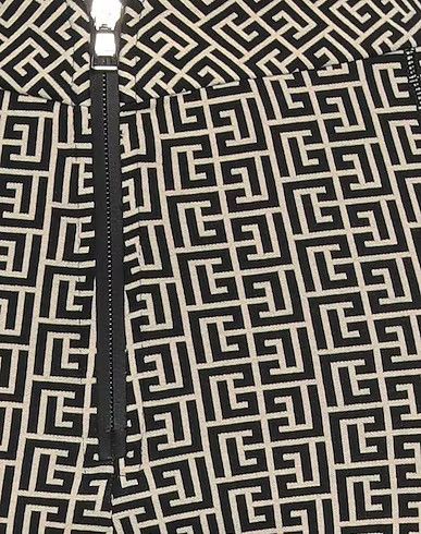 Balmain o1s1wg111225 Monogram Leggings in Black Size 26" / US 2 / IT 38 - 4 Thumbnail