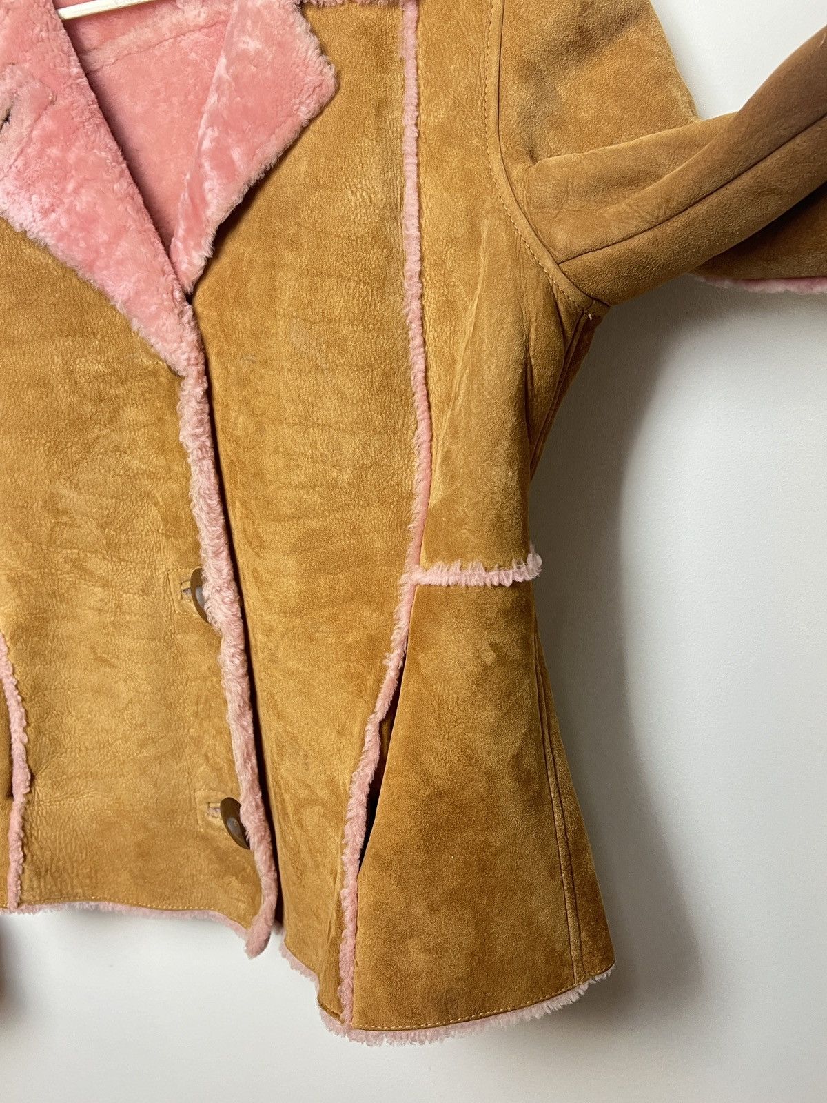 Dolce & Gabbana dolce & gabbana y2k archive faux shearling real suede jacket Size US M / EU 48-50 / 2 - 11 Thumbnail