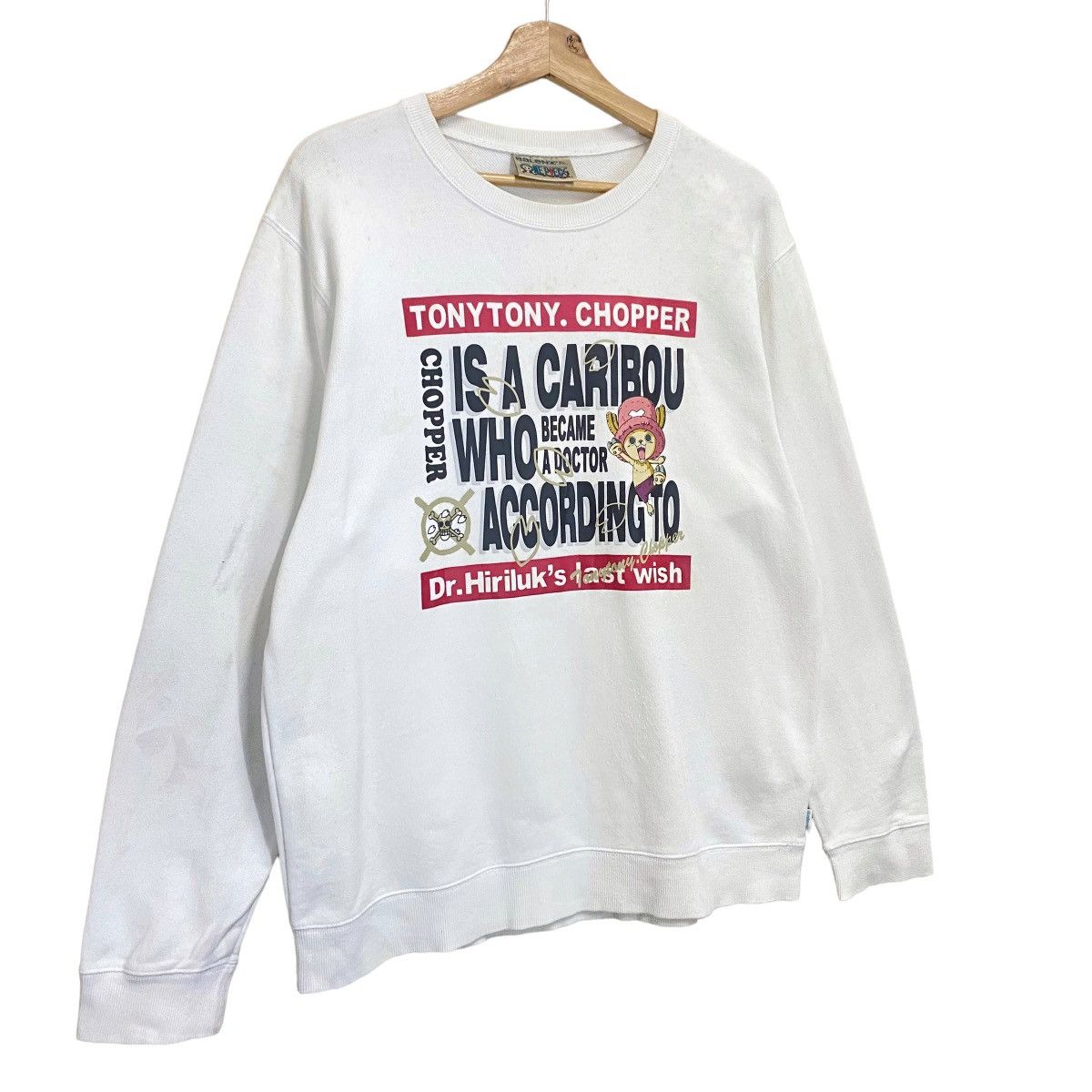 Anime × Japanese Brand × One Piece One Piece Sweatshirt Size US M / EU 48-50 / 2 - 2 Thumbnail