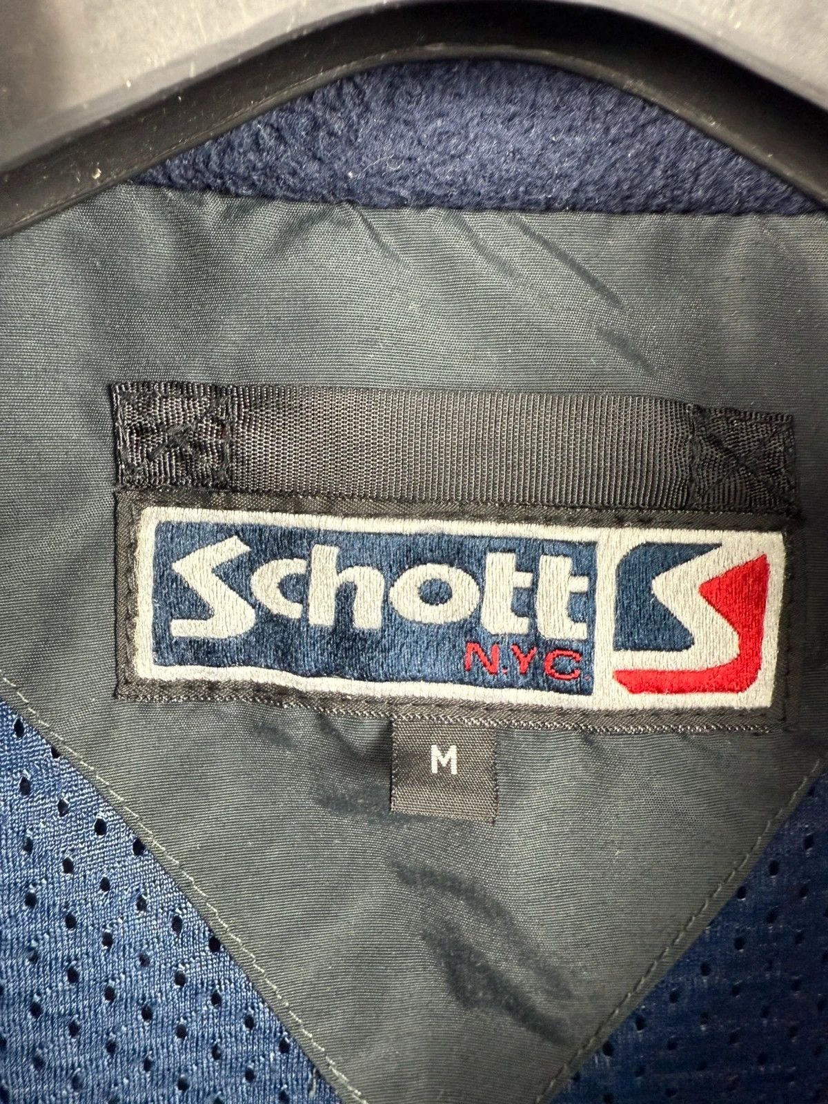 Schott Schott Nyc Vintage Fleece Jacket Men size M Size US M / EU 48-50 / 2 - 6 Thumbnail