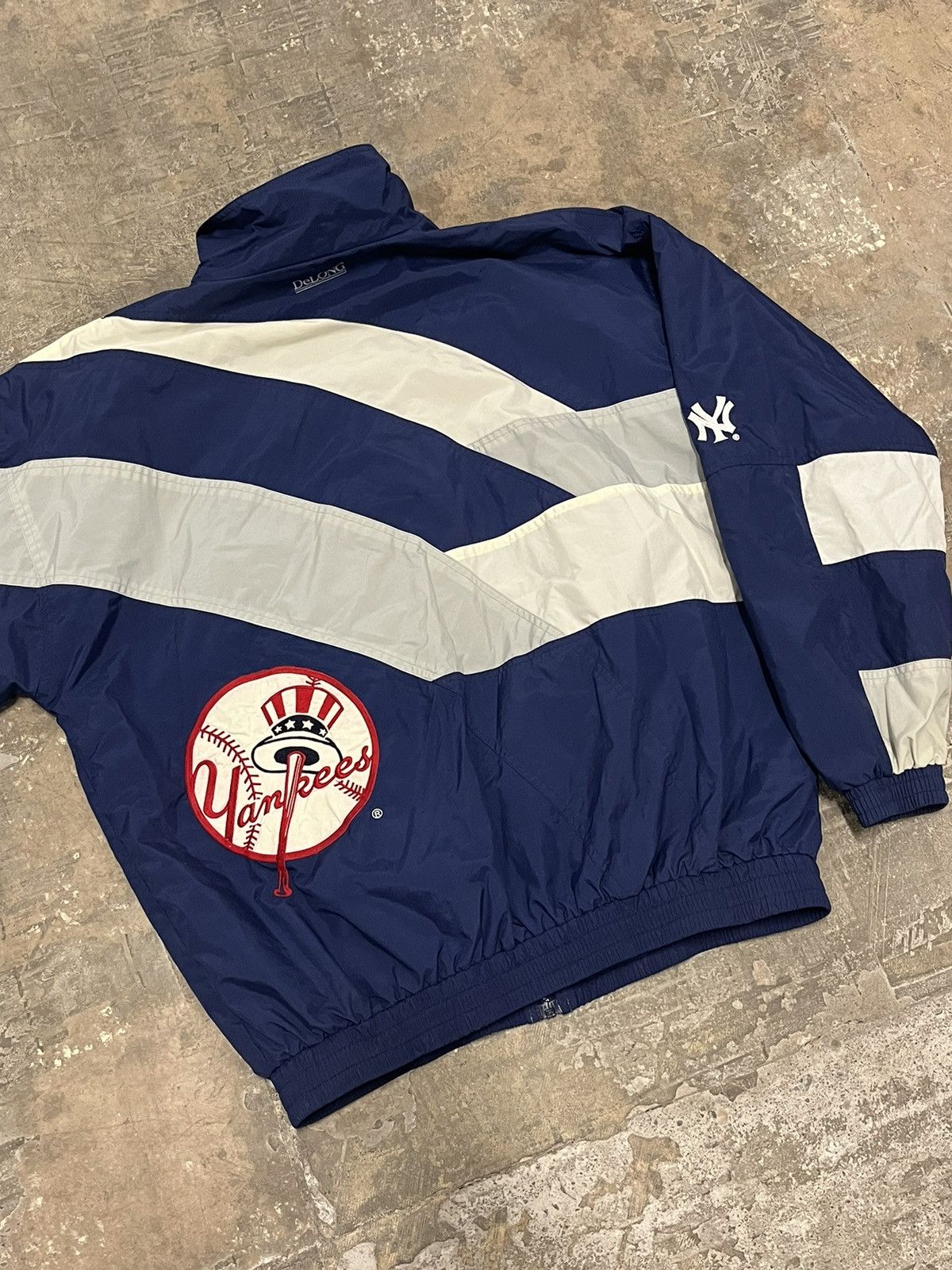 Vintage NY Yankees rare lightweight windbreaker jacket Size US XXL / EU 58 / 5 - 8 Thumbnail
