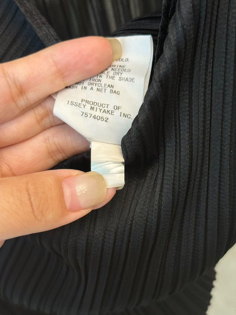 Issey Miyake Issey Miyake size:2 Black basic dress Size XS / US 0-2 / IT 36-38 - 4 Thumbnail