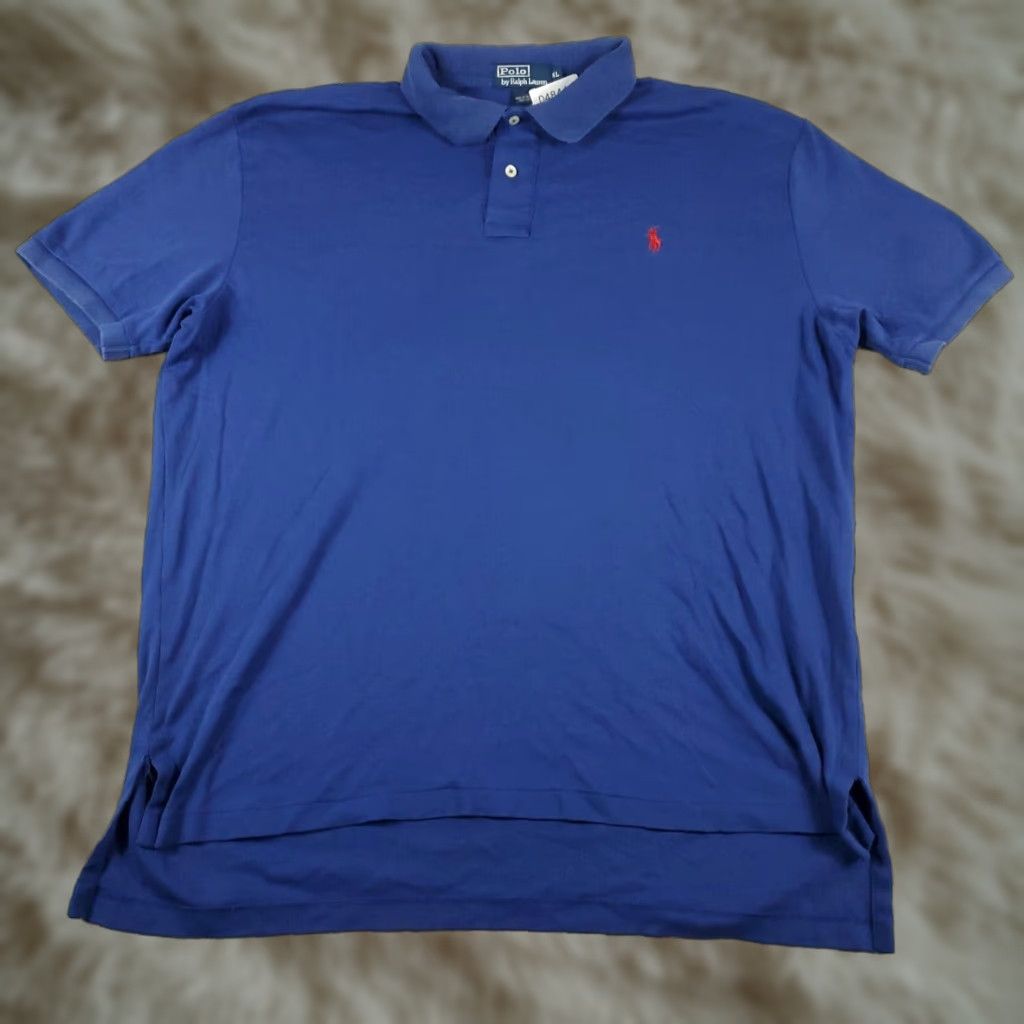 Ralph Lauren Ralph Lauren Polo Shirt Mens XL Blue Pony Classic Casual Short Sleeve Button-Front Collared Shirt - Regular Fit Size US XL / EU 56 / 4 - 1 Thumbnail