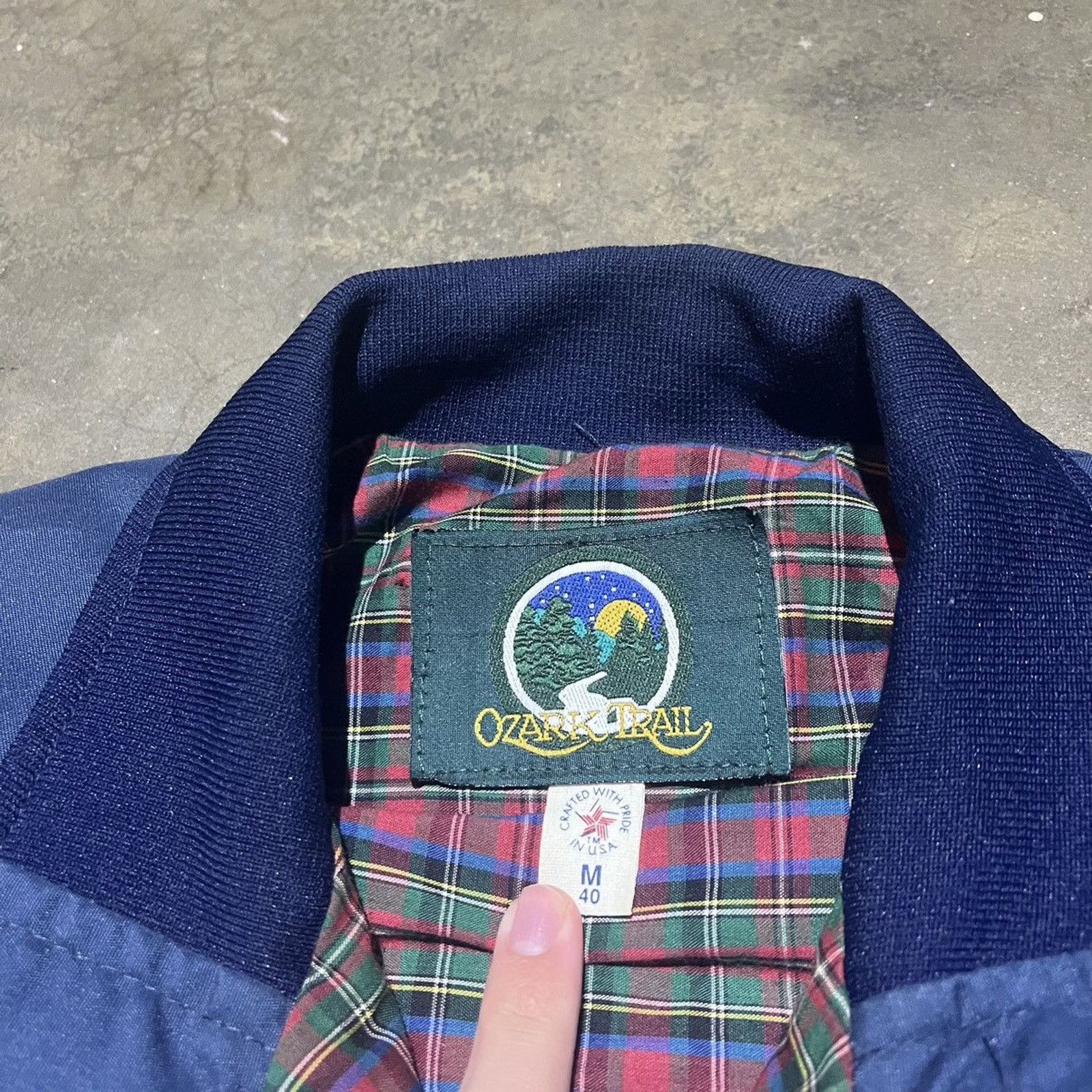 Vintage Vintage 80s Ozark Trail Blue Boxy Jacket Size US M / EU 48-50 / 2 - 4 Thumbnail