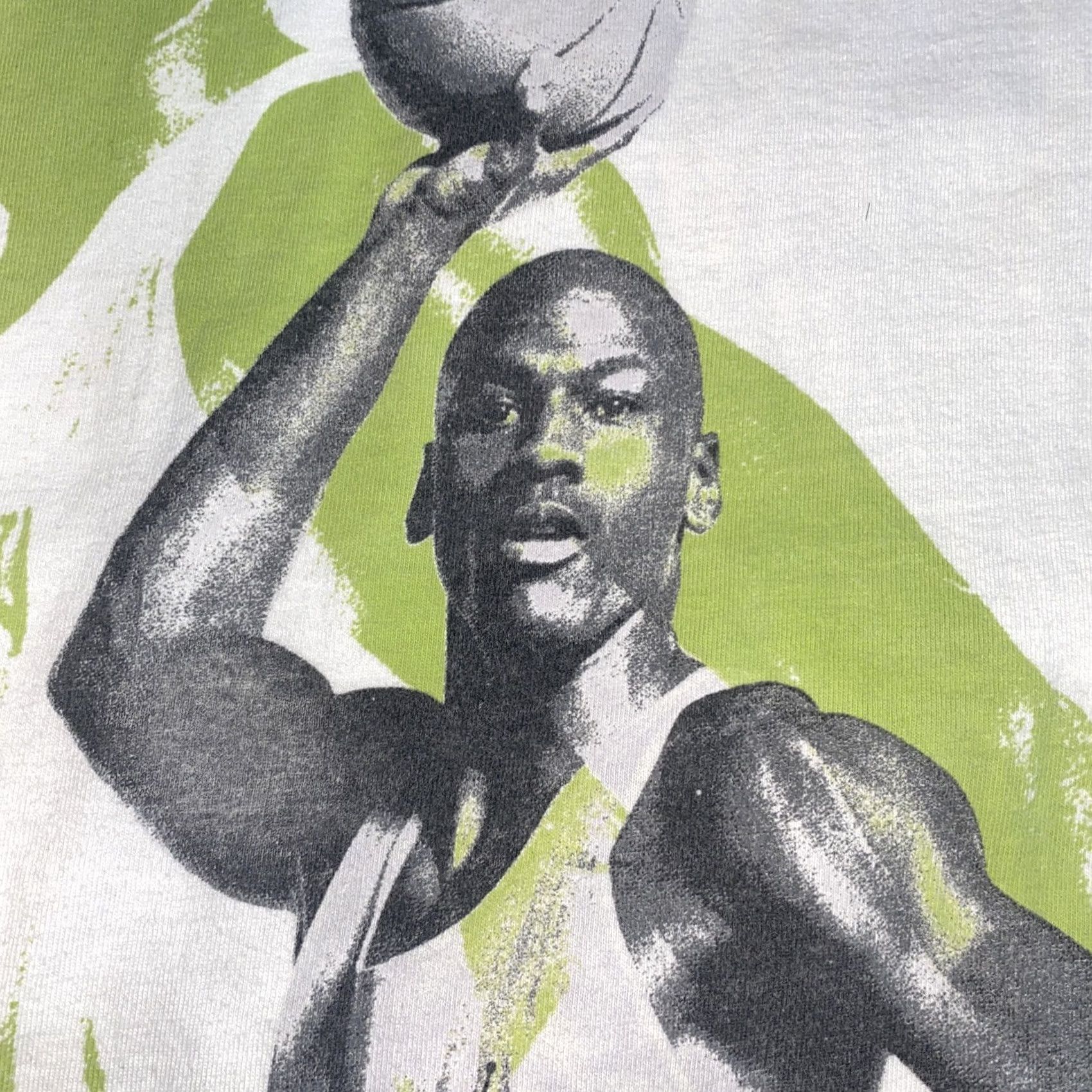 Jordan Brand VINTAGE Jordan Brand Tee Shirt XXL Graphic MJ Double Dunk OG 90s Rare Size US XXL / EU 58 / 5 - 5 Thumbnail