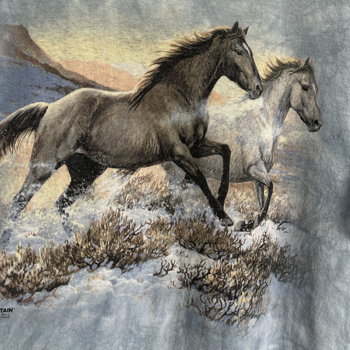 The Mountain Tye Dye Running Horses The Mountain TShirt Size US M / EU 48-50 / 2 - 9 Thumbnail