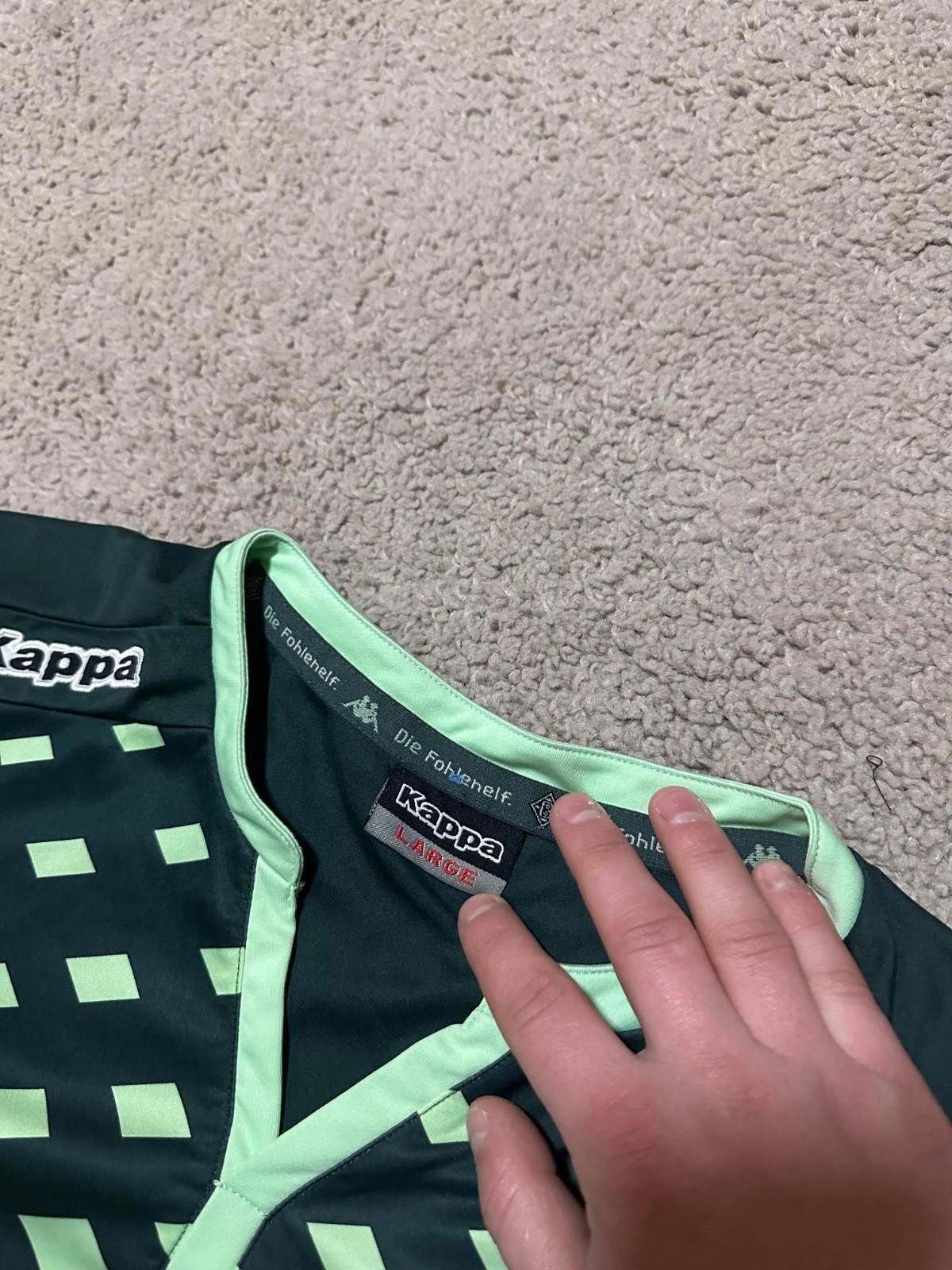 Kappa BORUSSIA MONCHENGLADBACH 2015-16 SHIRT KAPPA JERSEY SOCCER Size US L / EU 52-54 / 3 - 4 Thumbnail
