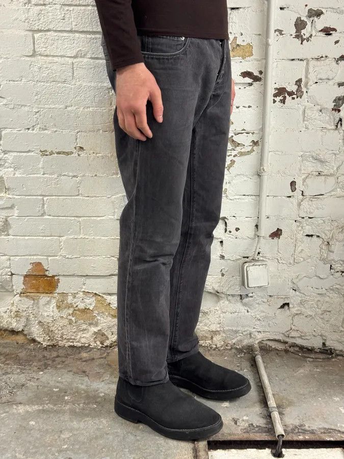 Prada SS2008 Prada Avant-Garde Faded Grey Slim Pants Size US 32 / EU 48 - 3 Thumbnail