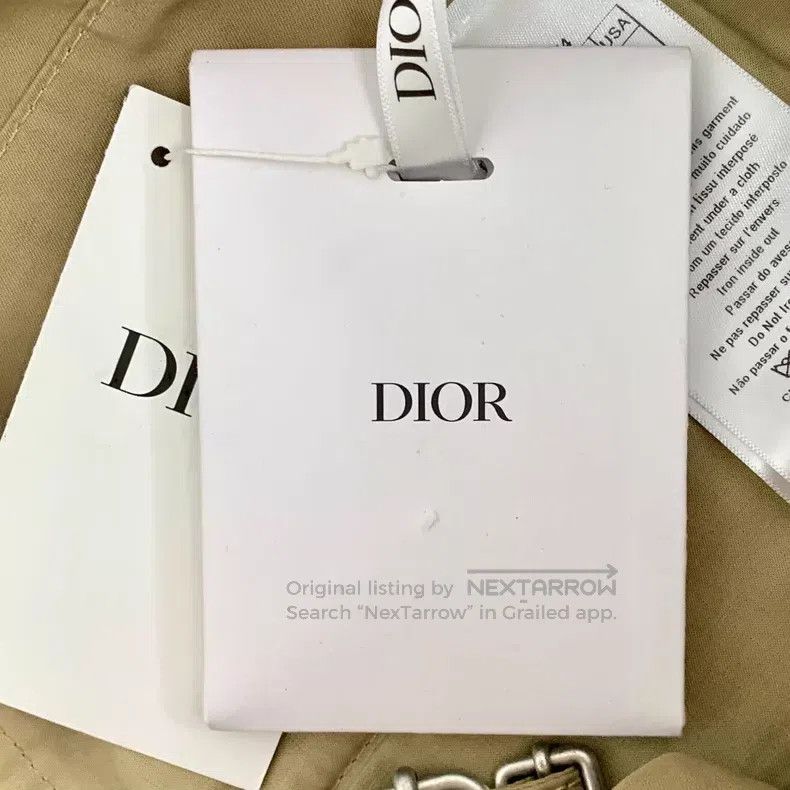 Dior Dior 24 brown dinosaur print cotton strap workwear shorts Size 24" / US 00 / IT 34 - 9 Thumbnail