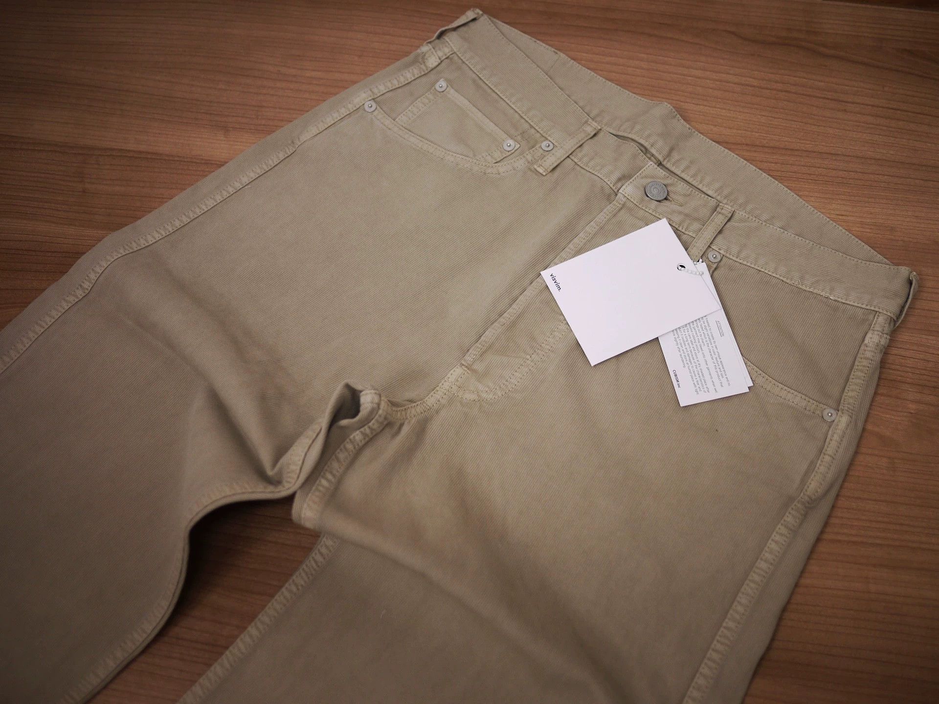 Visvim Visvim 23SS Fluxus DMGD Beige Dry Pique Size 1 Size US 30 / EU 46 - 4 Thumbnail