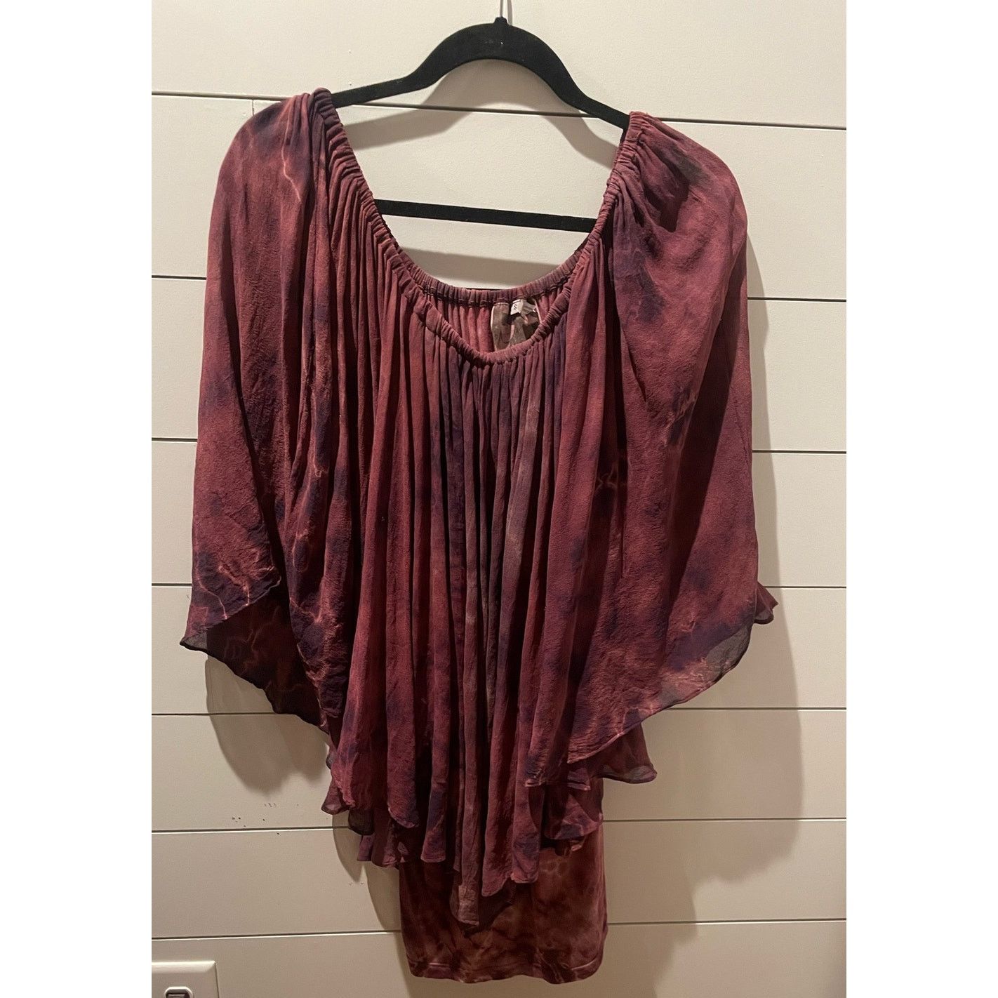 Young Fabulous & Broke YFB Silk&Modal Tie-Dyed Draped Mini, S Size S / US 4 / IT 40 - 2 Thumbnail