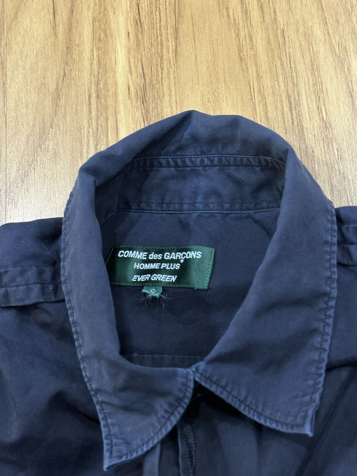 Comme des Garcons AW99 Comme Des Garcons Homme Plus Evergreen Ruffle Shirt Size US S / EU 44-46 / 1 - 7 Thumbnail
