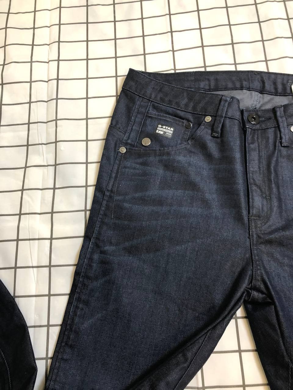 G-Star G Star Raw Jeans Blue Good Condition Size US 27 - 5 Thumbnail