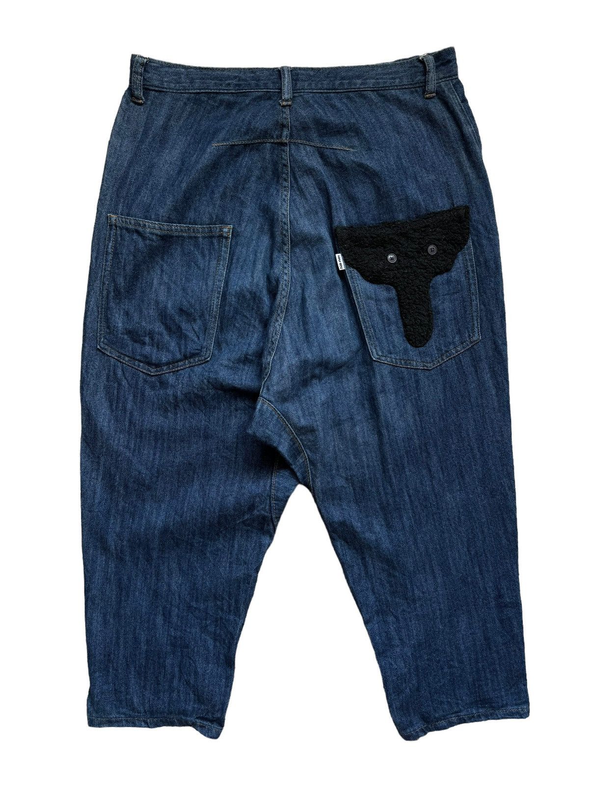Issey Miyake × Japanese Brand × Ne-Net Vintage Issey Miyake Ne-Net Baggy Crotch Shorts Pants Size US 31 - 9 Thumbnail